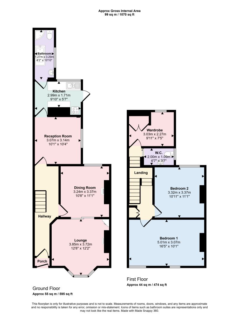 Ludlow Street, Caerphilly floorplan
