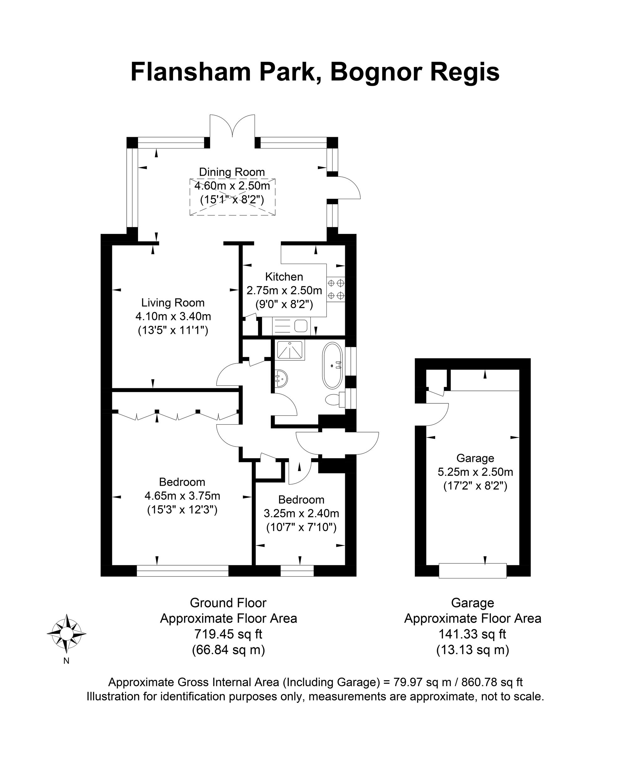 22 Flansham Park, Bognor Regis floorplan