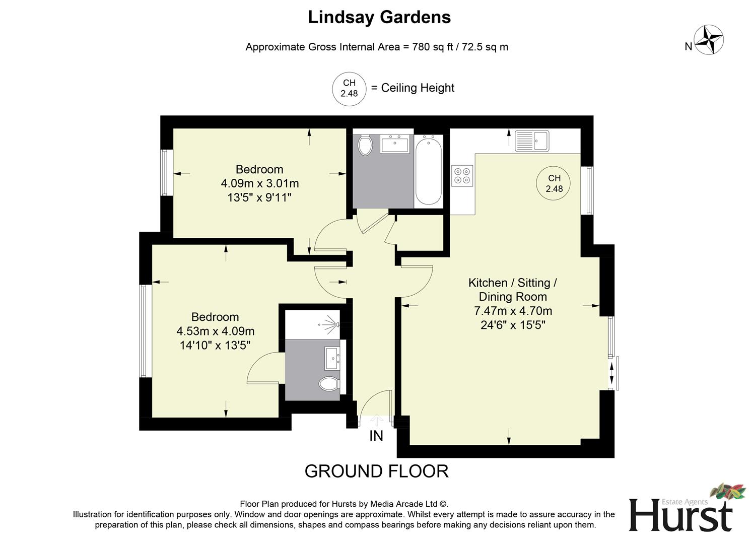 Gilletts Lane, High Wycombe floorplan