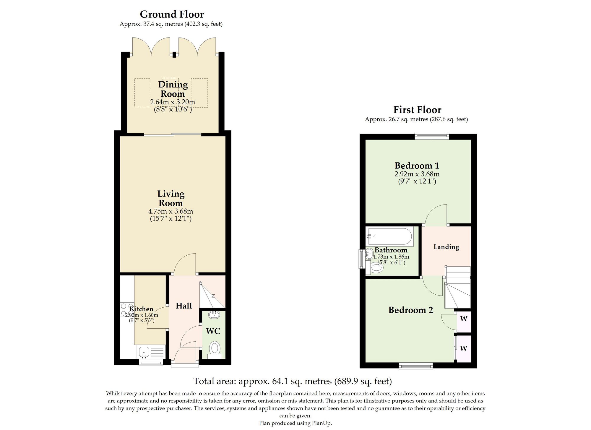 6 Raven Close, Stowmarket floorplan