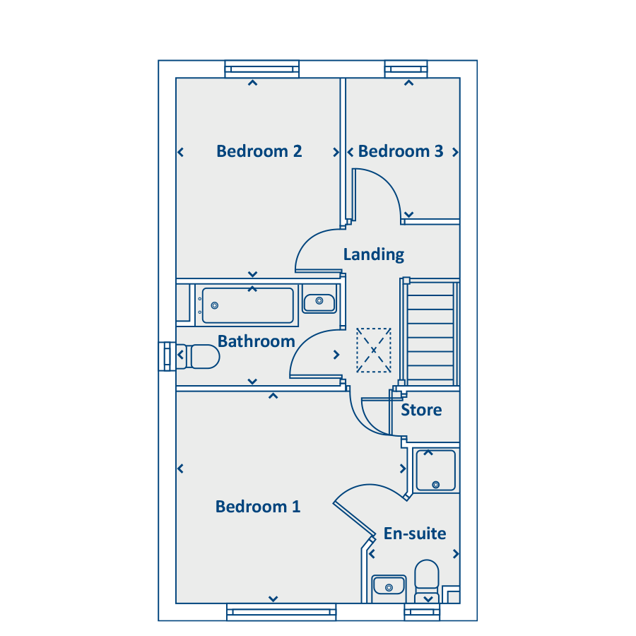 Plot 14, Kingsgate, Bridlington floorplan
