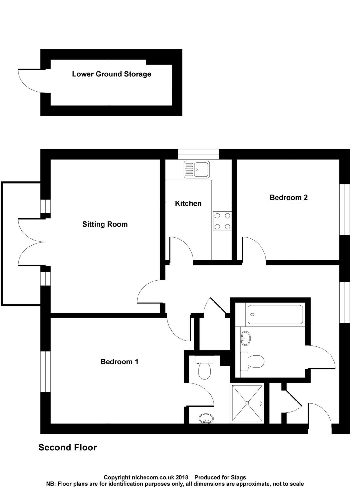 8 Furze House, Furze Court, Exeter floorplan