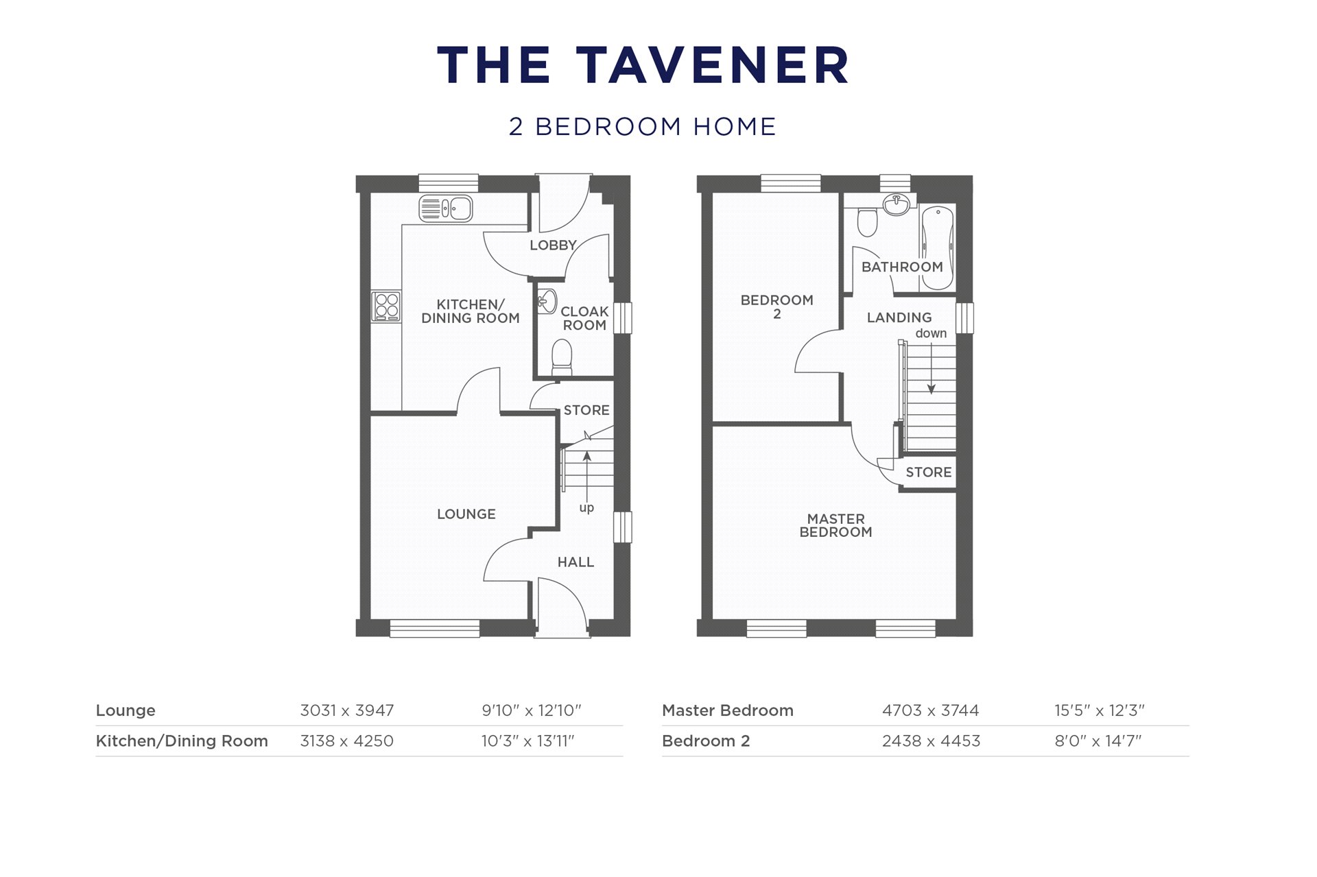 Charter Walk, Liskeard, Cornwall PL14, 2 bedroom semidetached house