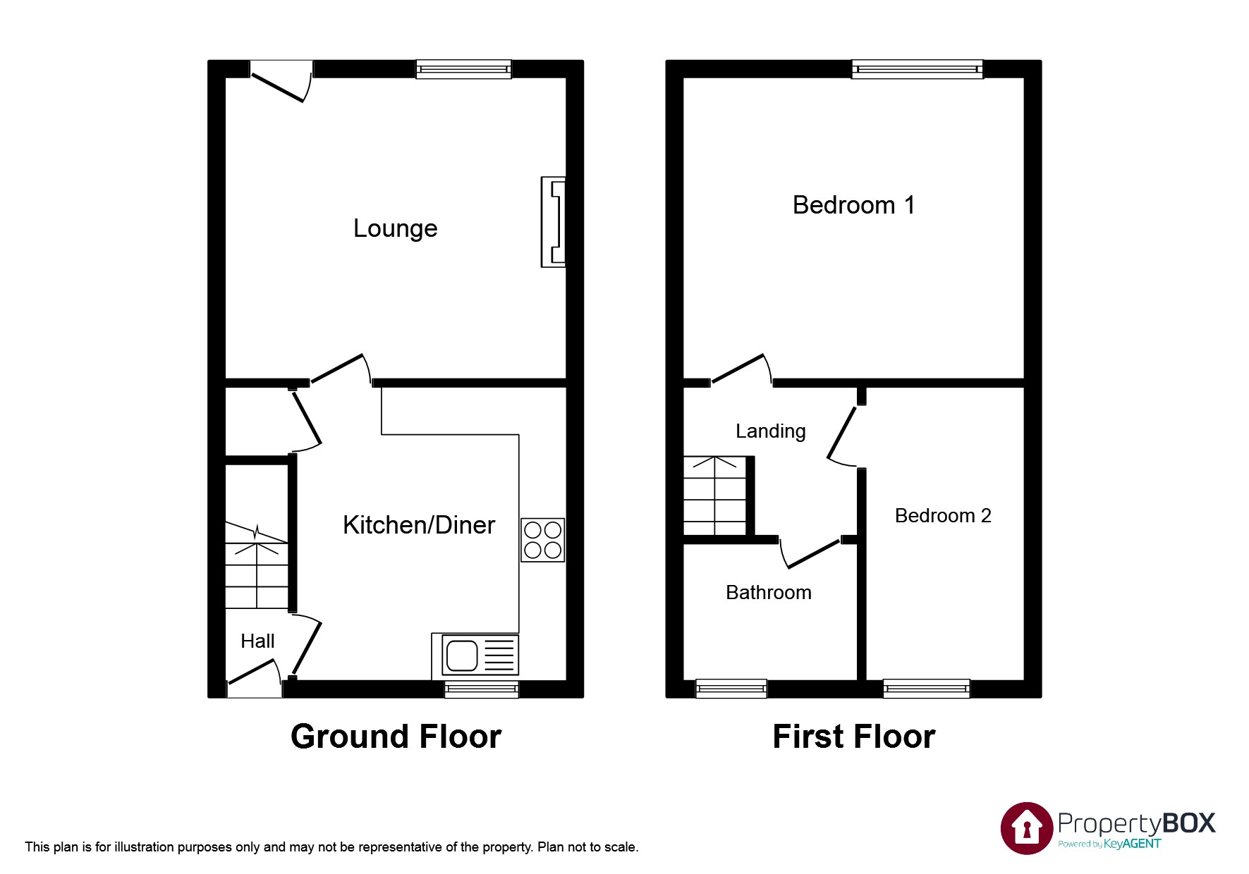 2 Bedrooms Terraced house to rent in Priesthorpe Road, Farsley, Pudsey LS28