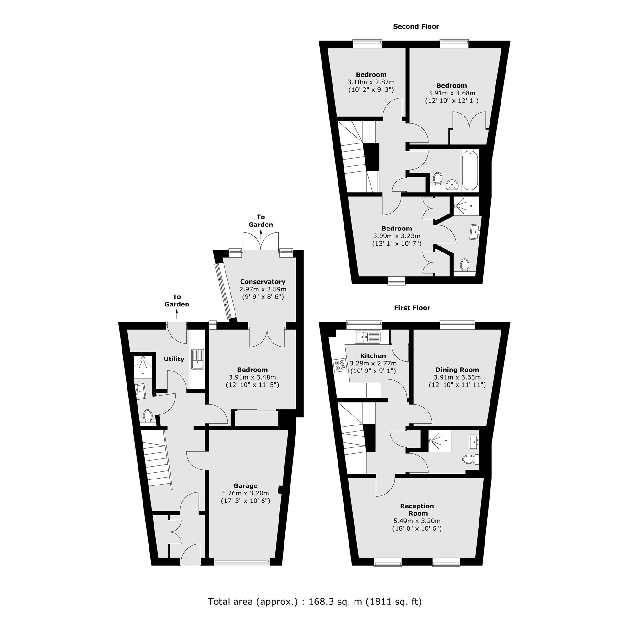 61, White Lodge Close, Old Isleworth floorplan