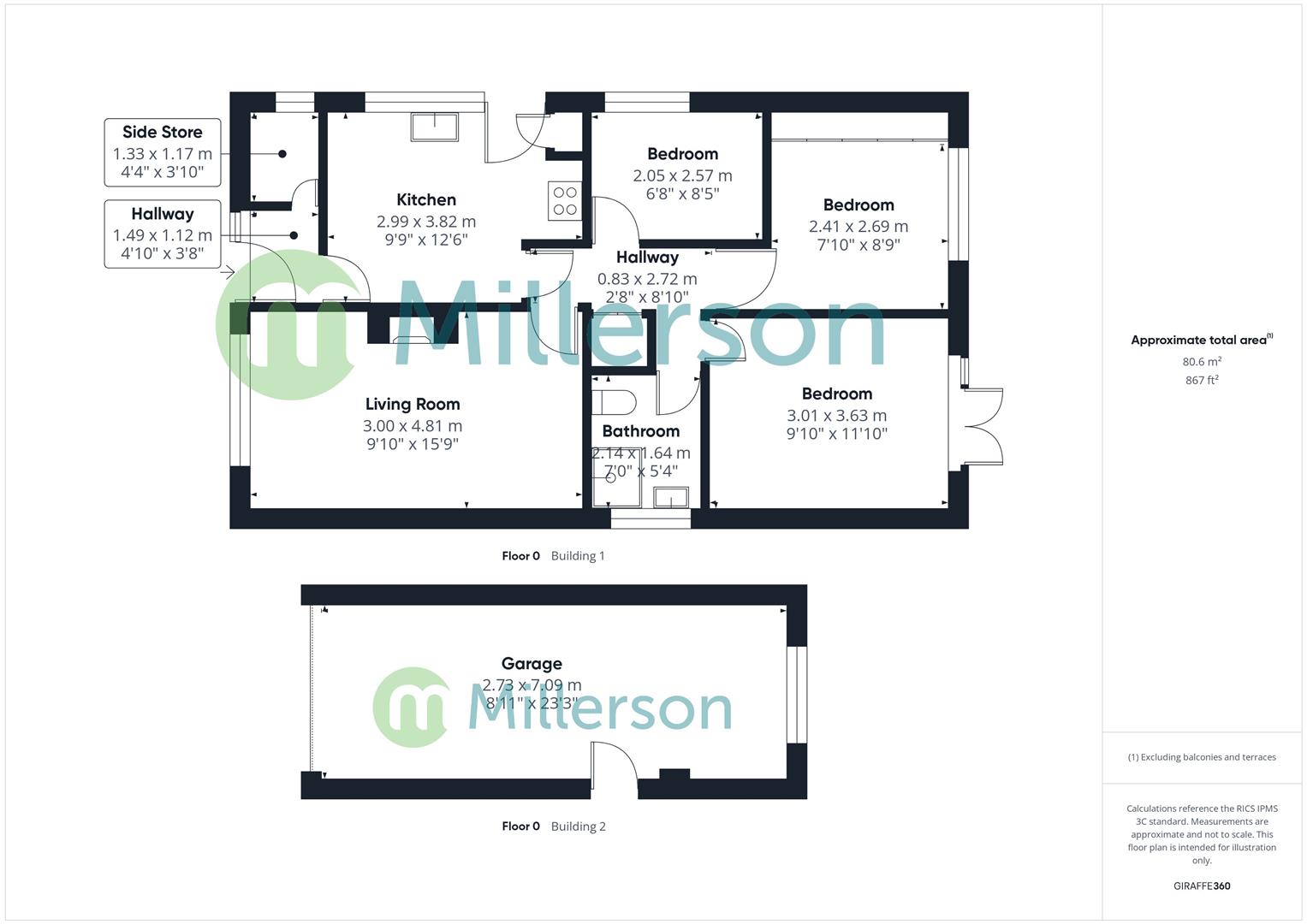 15, Polgine Lane, Camborne floorplan