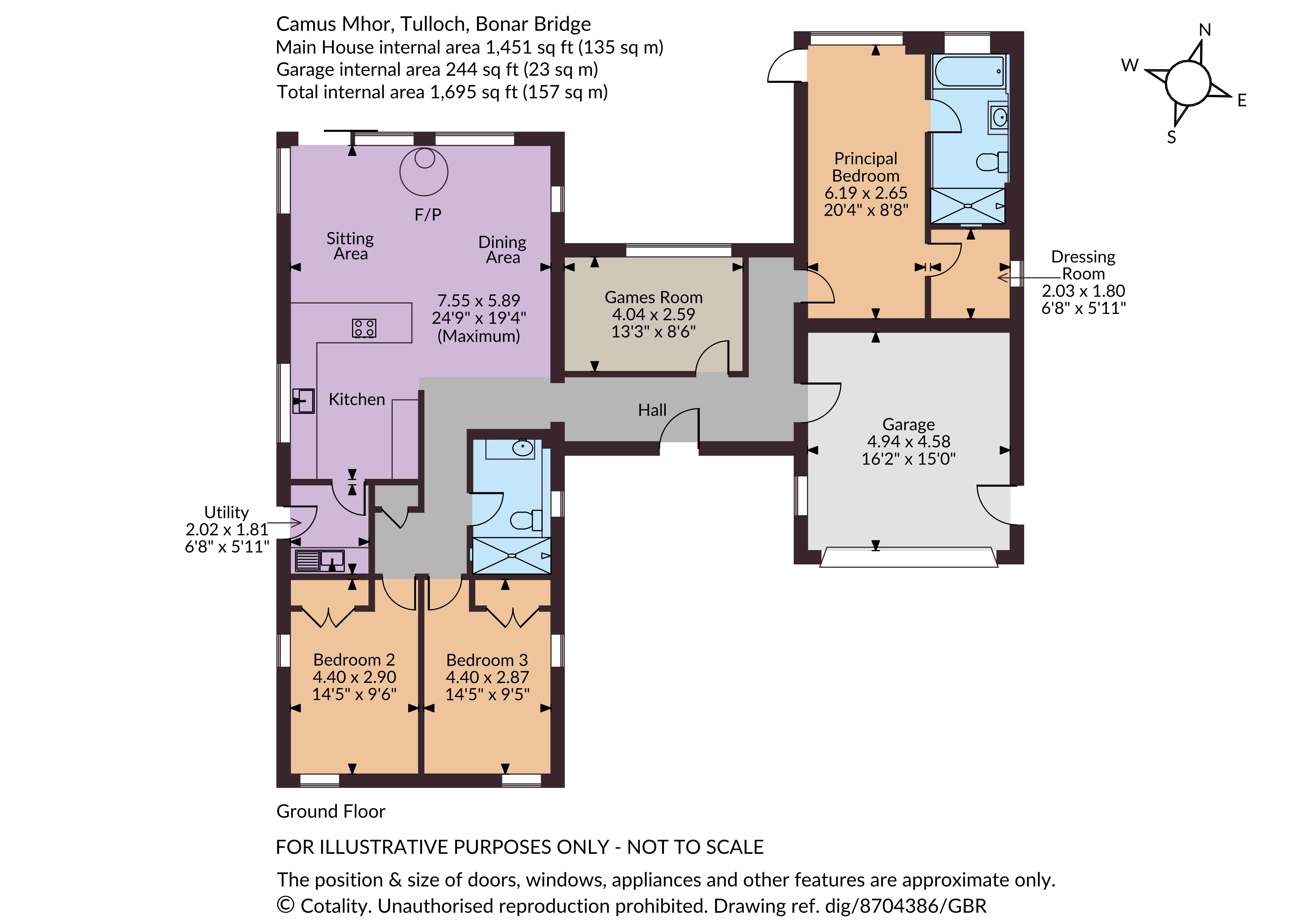Camus Mhor,, Tulloch, Highlands floorplan