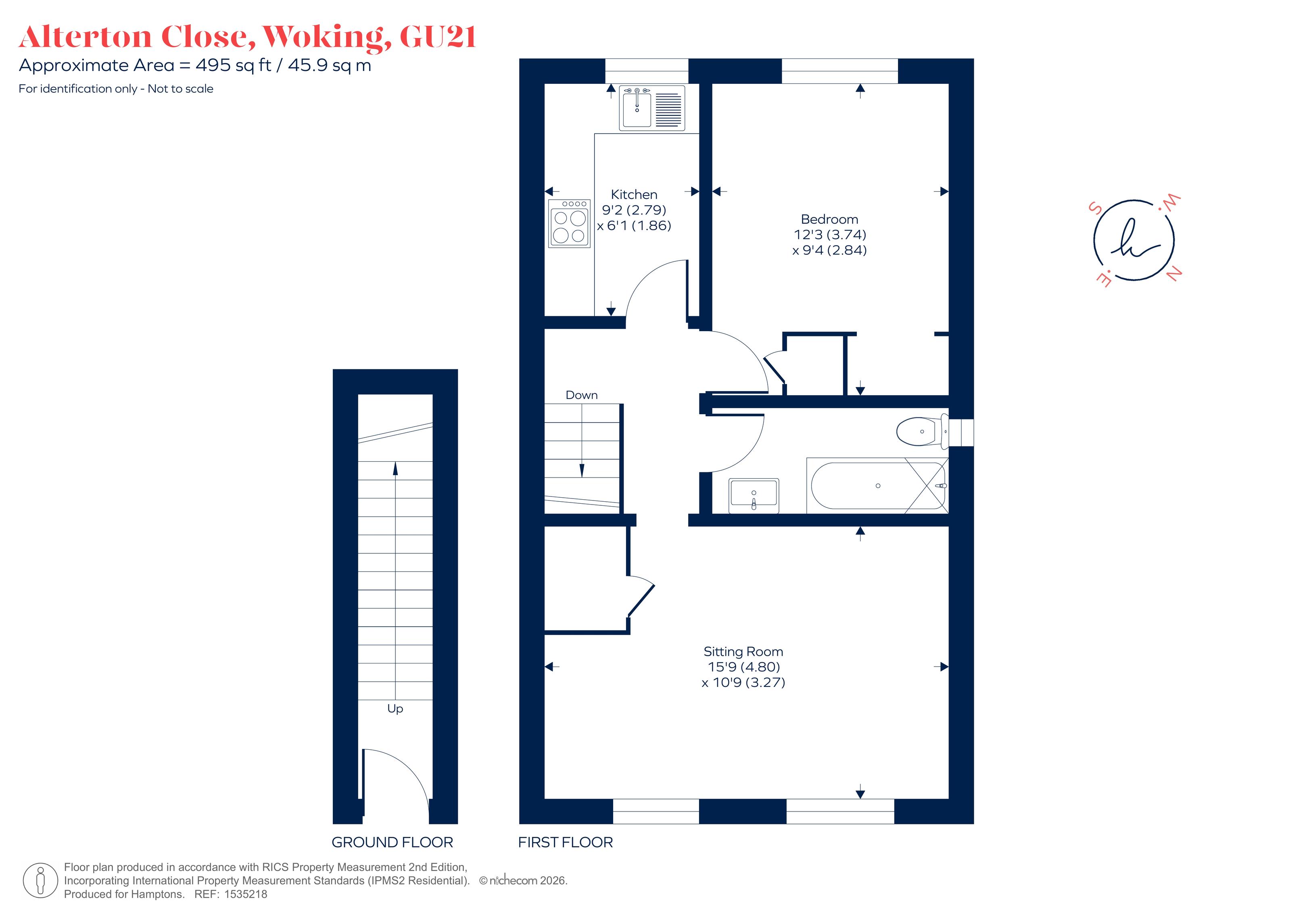 Alterton Close, Woking floorplan