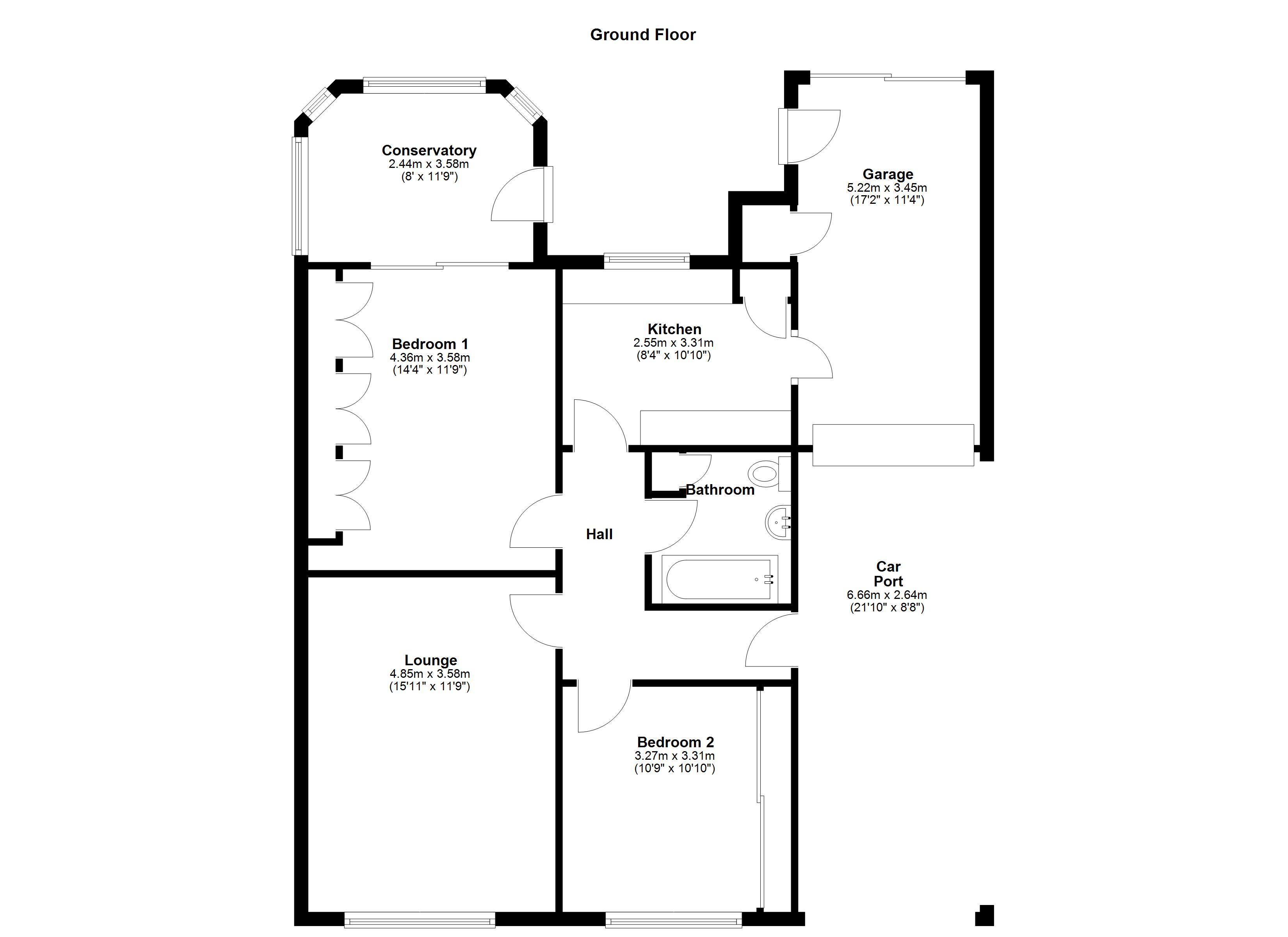 3, Brookfield Crescent, Tyne and Wear floorplan