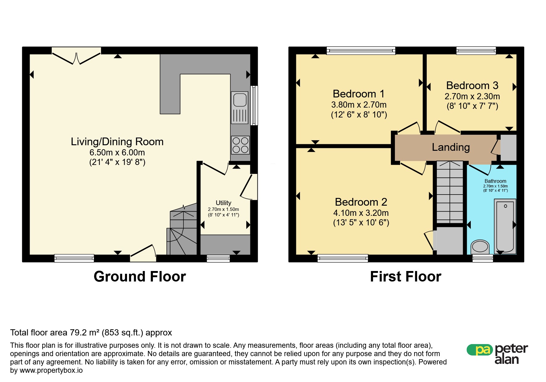 28, Heol Celyn, Pontypridd floorplan