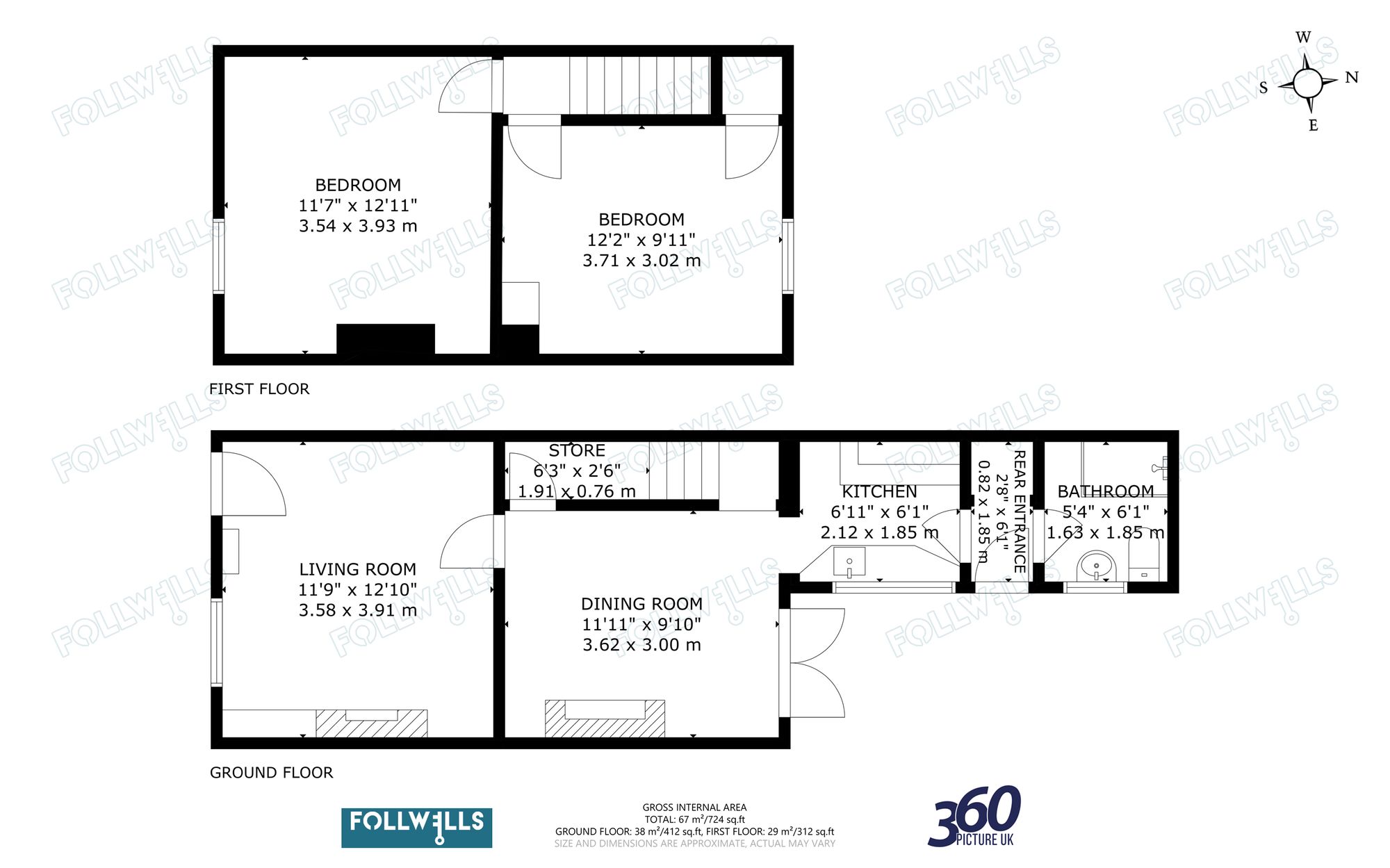 23 Church Street, Newcastle floorplan