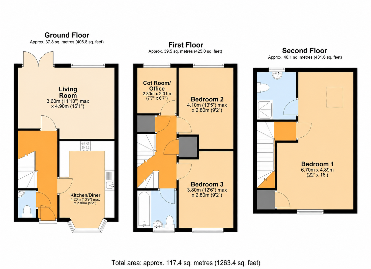 231, Tatham Road, Cardiff floorplan