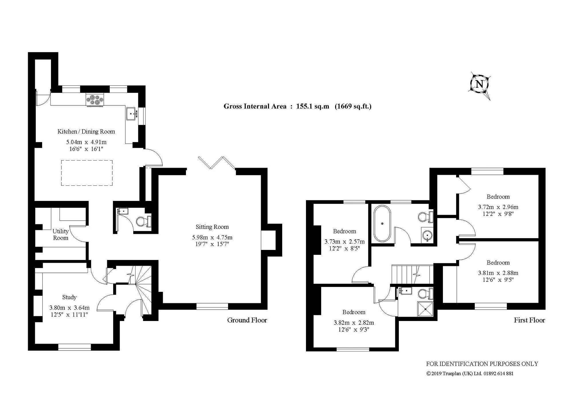 The Settlers Marsh Green, Hartfield floorplan
