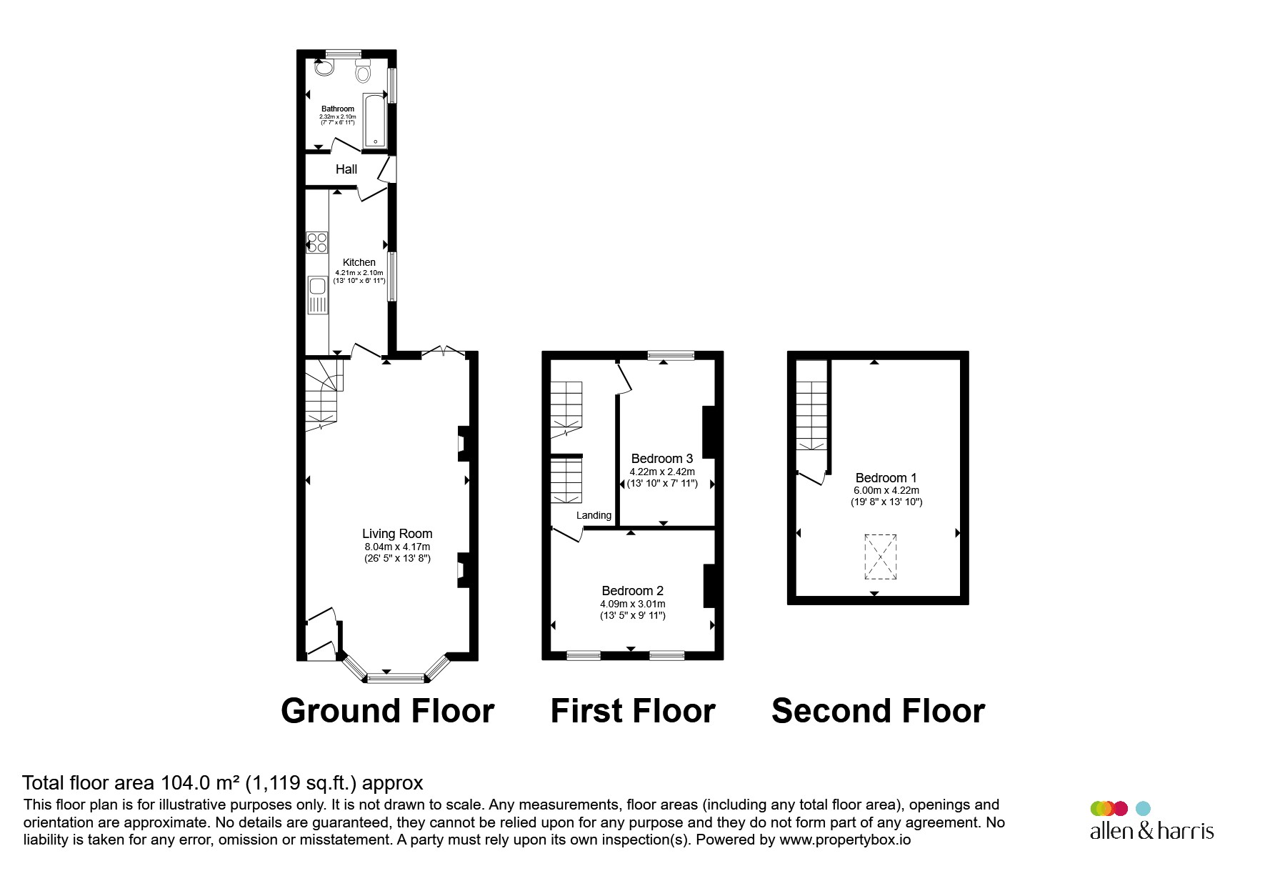30, Alfred Street, Swindon floorplan