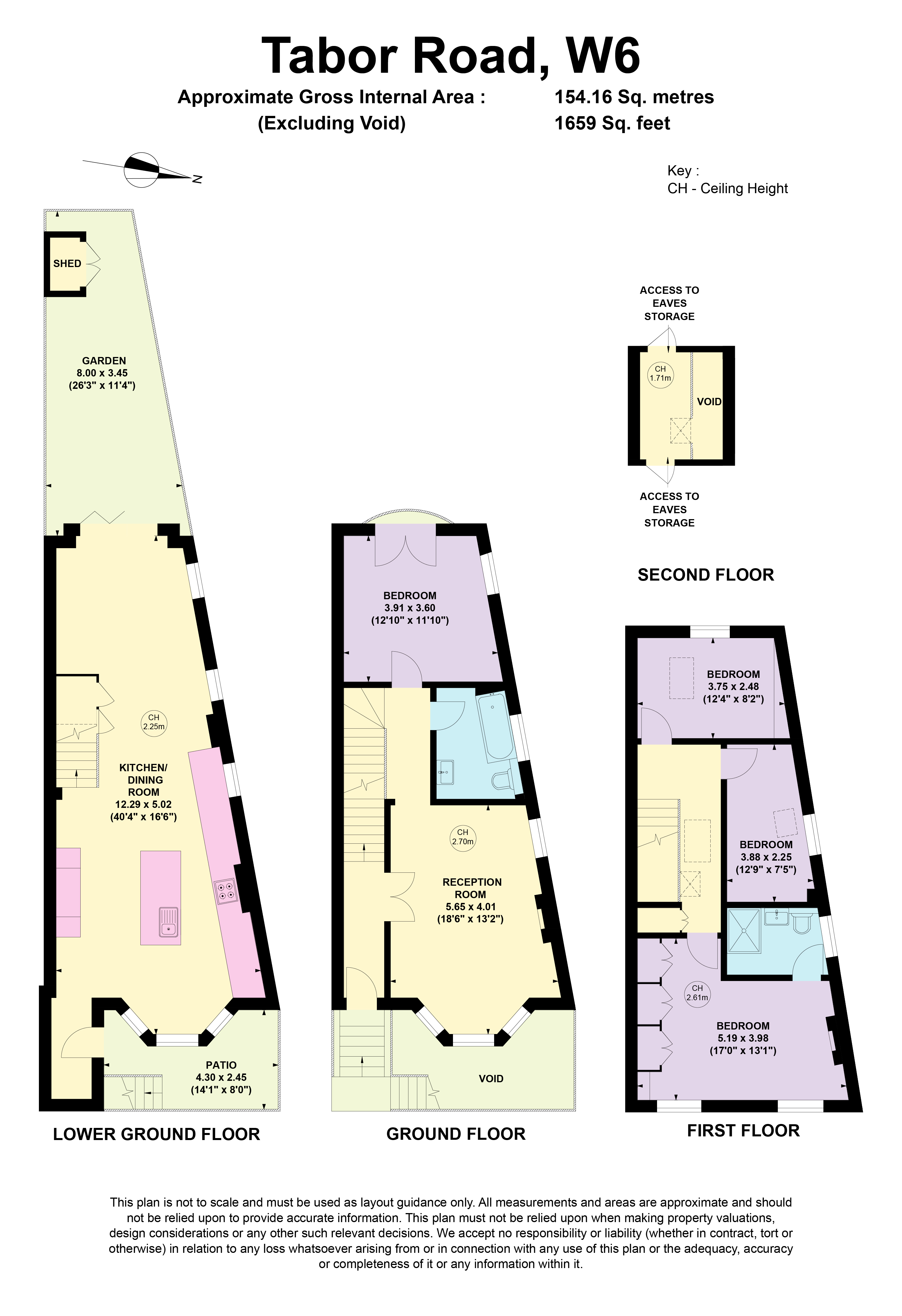 3, Tabor Road, London floorplan