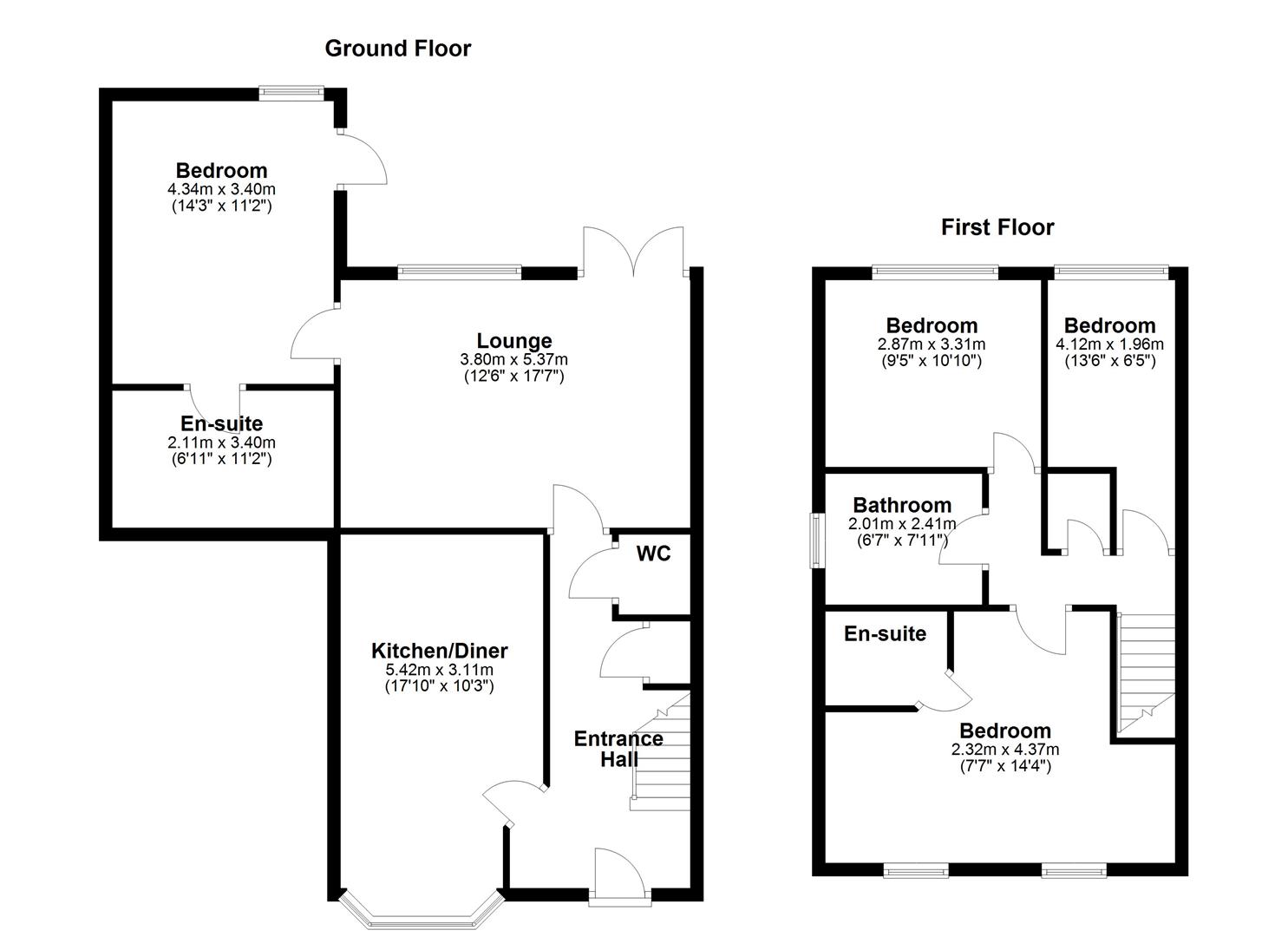 102, Barnmead Meadow, Grays floorplan