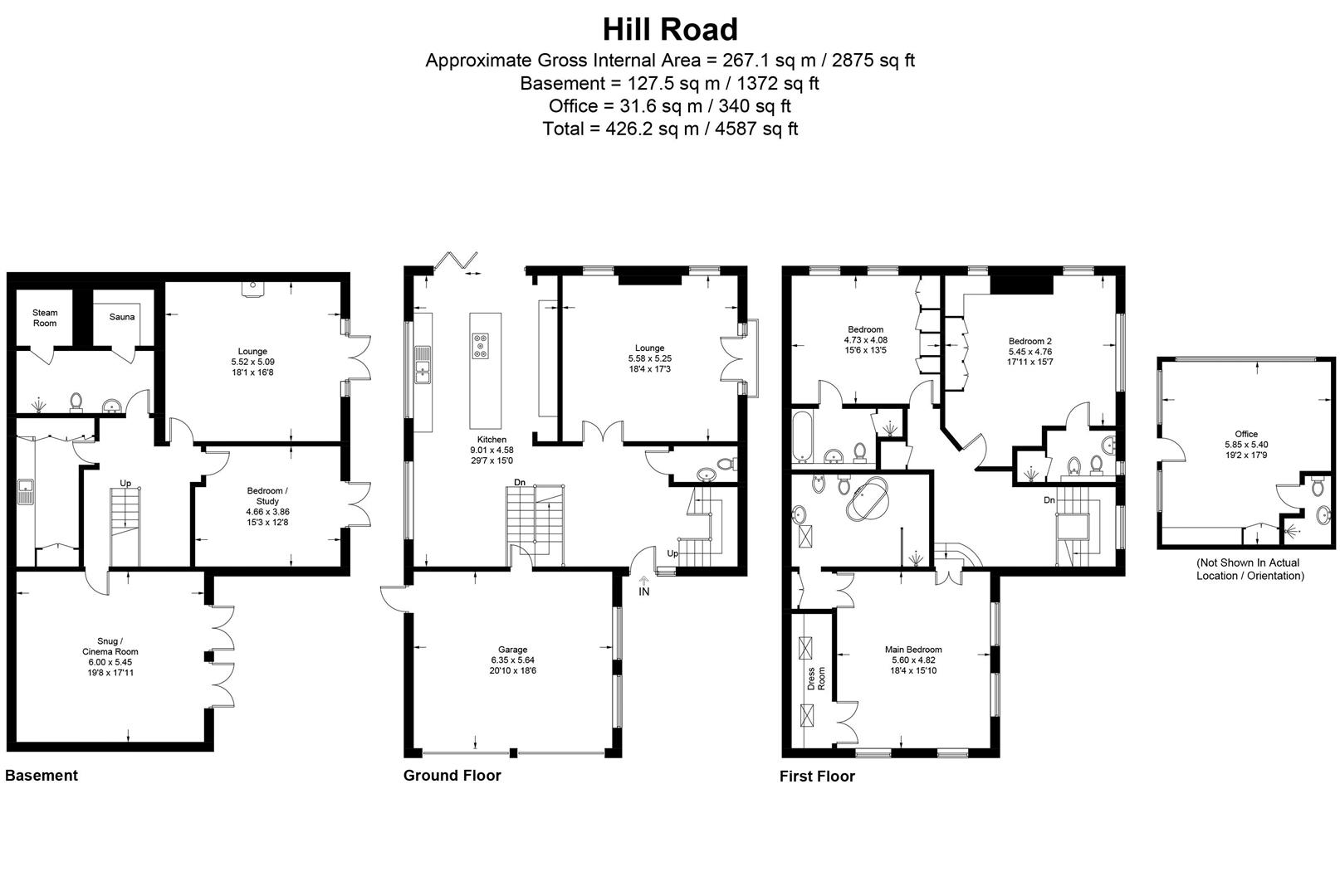 34a, Hill Road, Preston floorplan