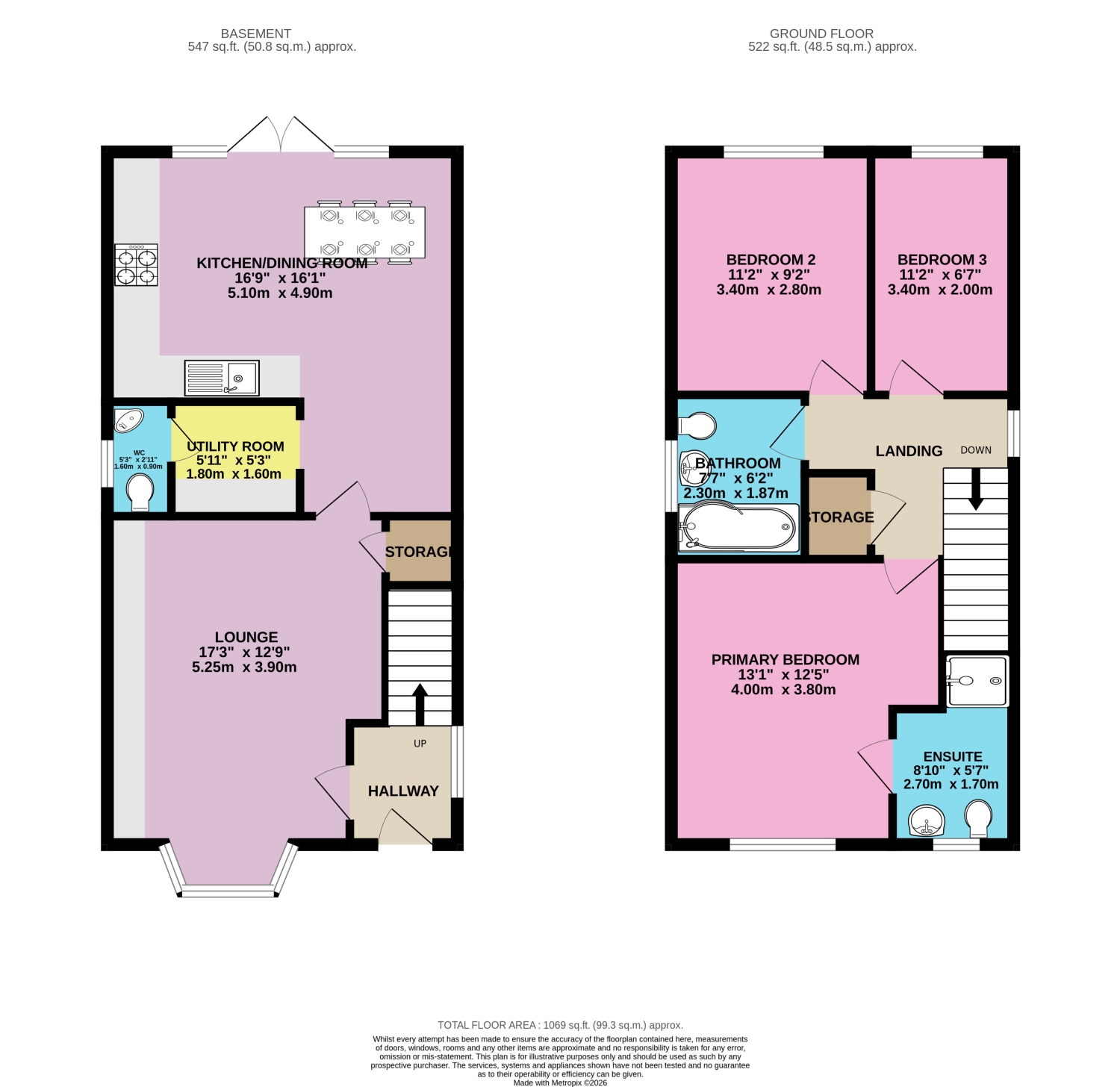 5, Banks Close, Goole floorplan
