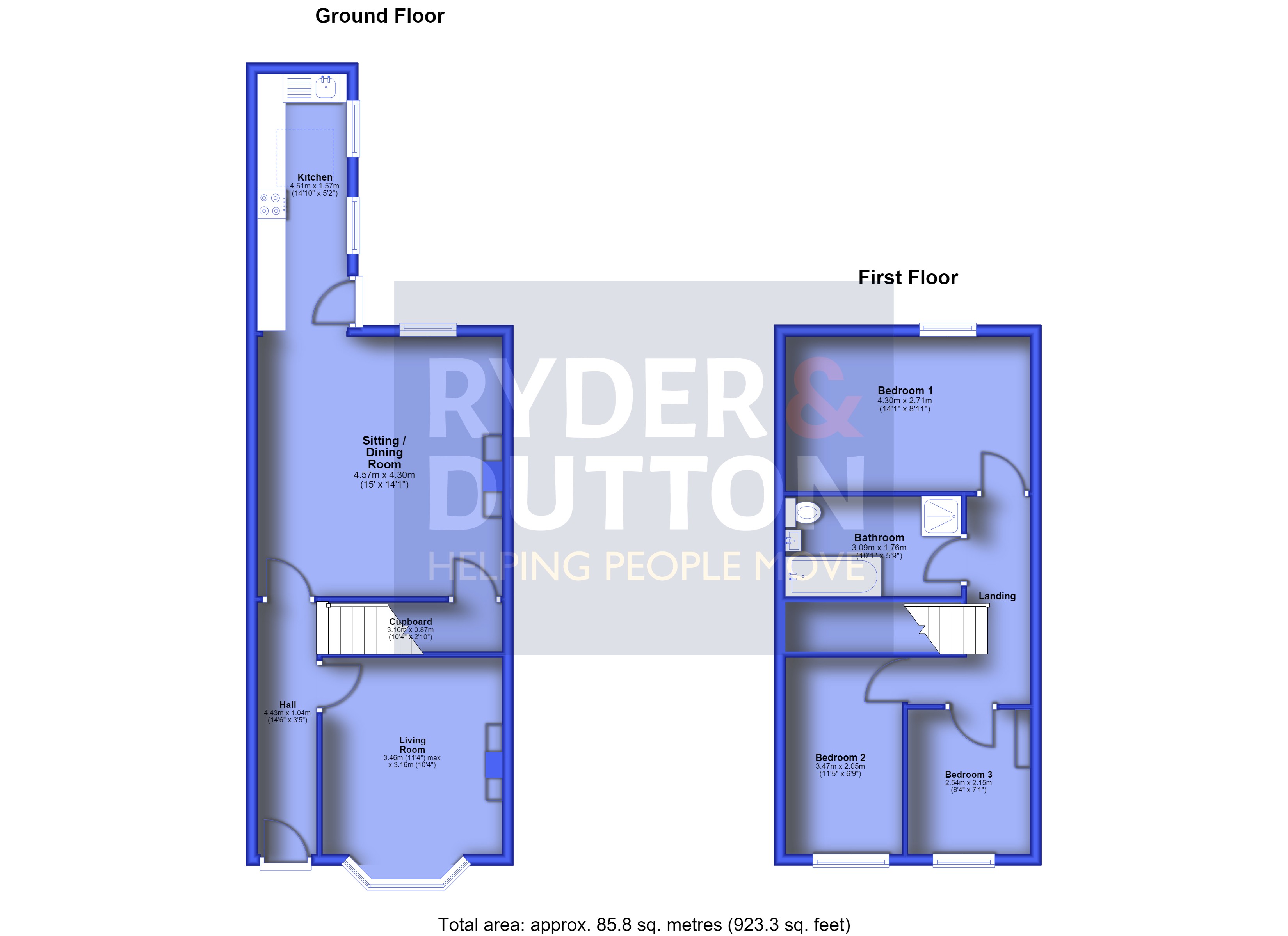 44, Gordon Street, Rossendale floorplan