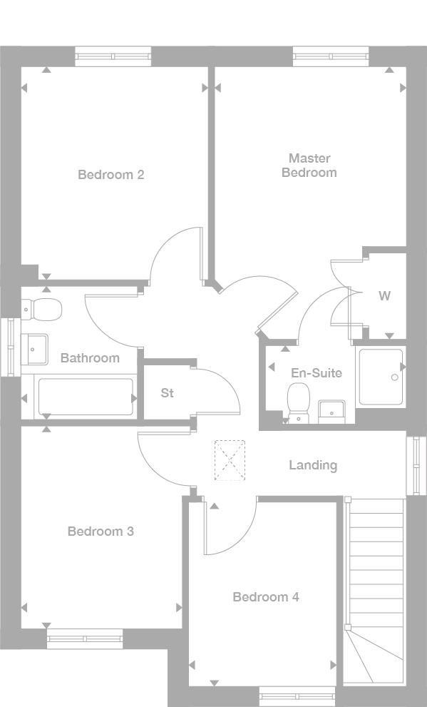4 Bedrooms Detached house for sale in 