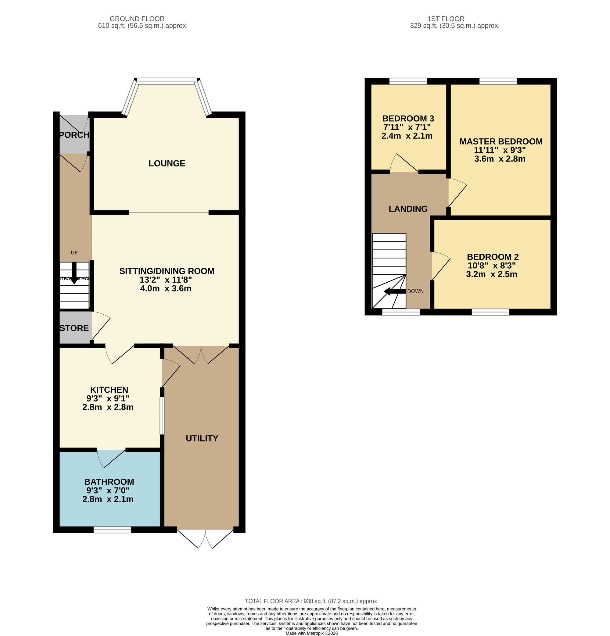 35 Cenydd Terrace, Caerphilly floorplan