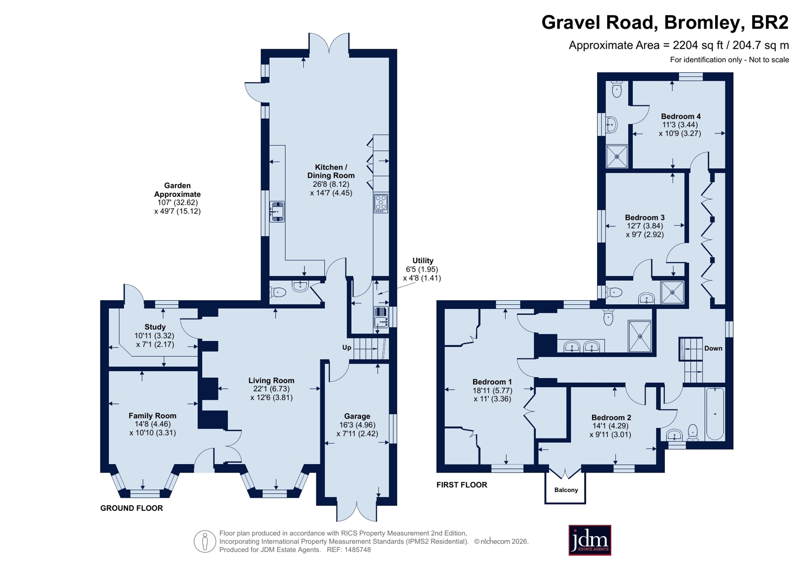 56, Gravel Road, Bromley Common floorplan