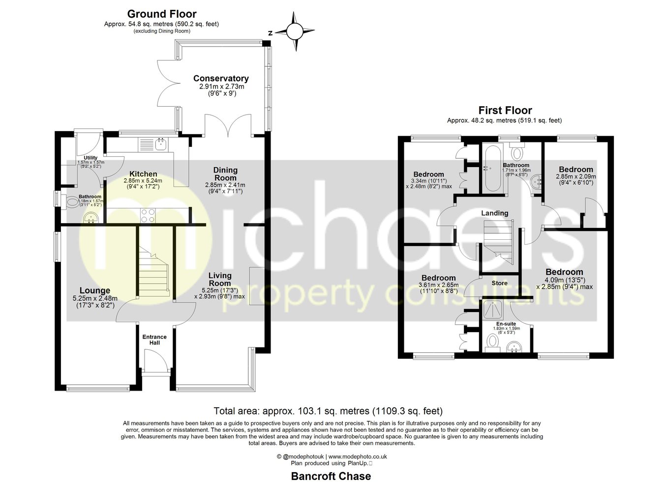 66, Bancroft Chase, Hornchurch floorplan