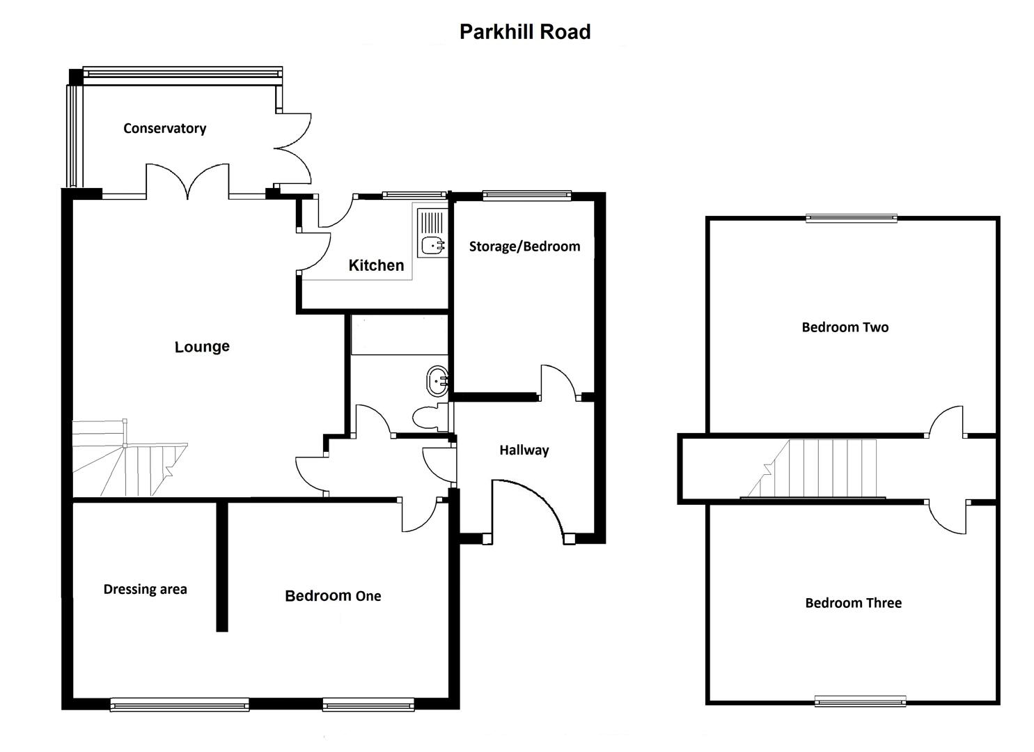 Parkhill Road, Burntwood floorplan