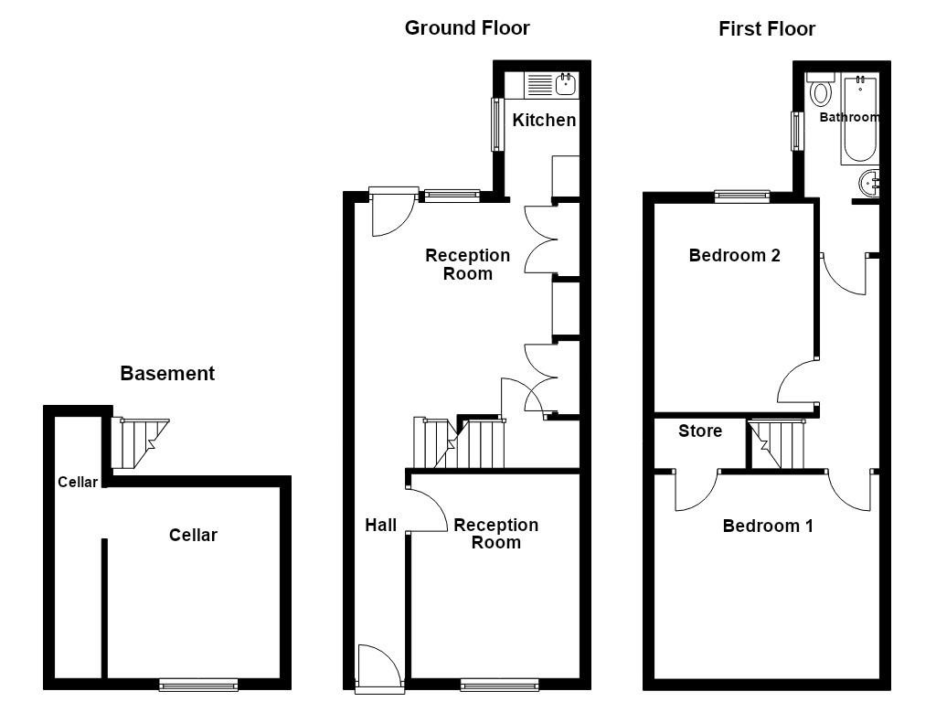 42, Water Street, Barnoldswick floorplan