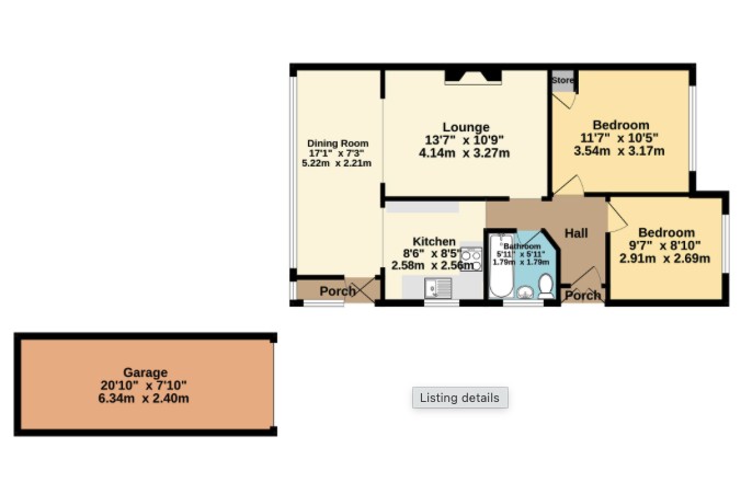 28, Ford Close, Herne Bay floorplan