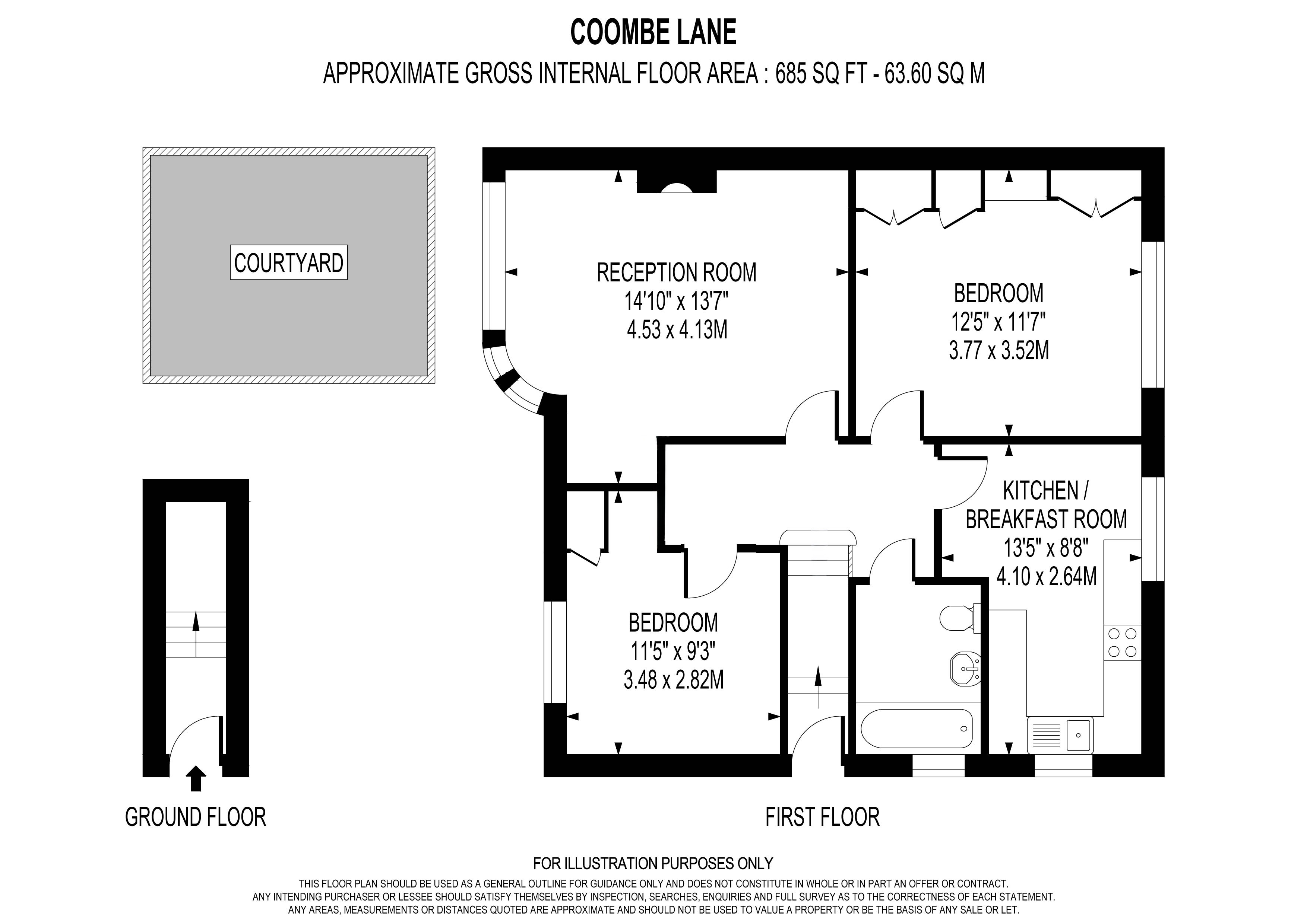 Coombe Lane, Raynes Park floorplan