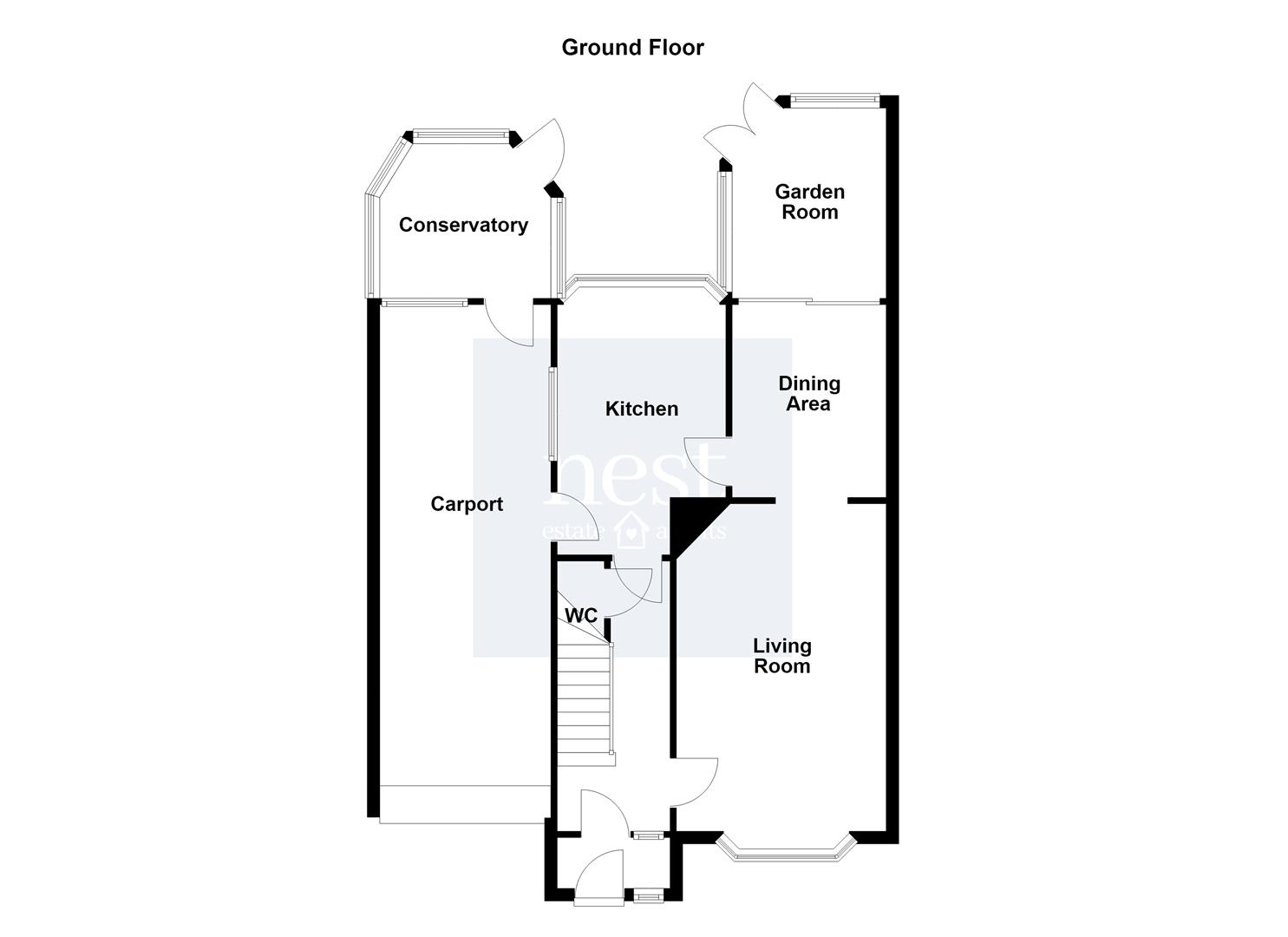 47, Winchester Road, Leicester floorplan
