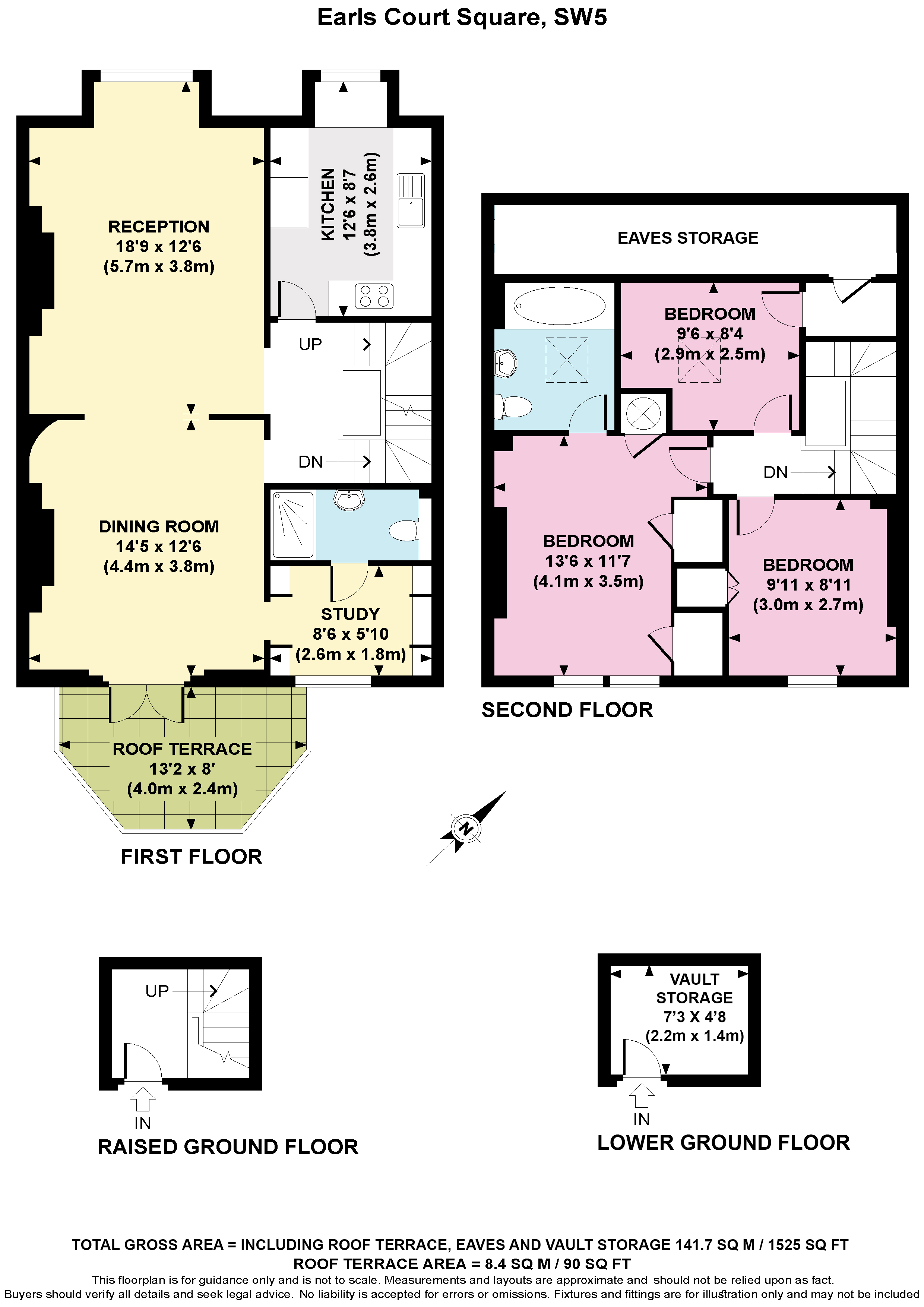 3, 32, Earls Court Square, London floorplan