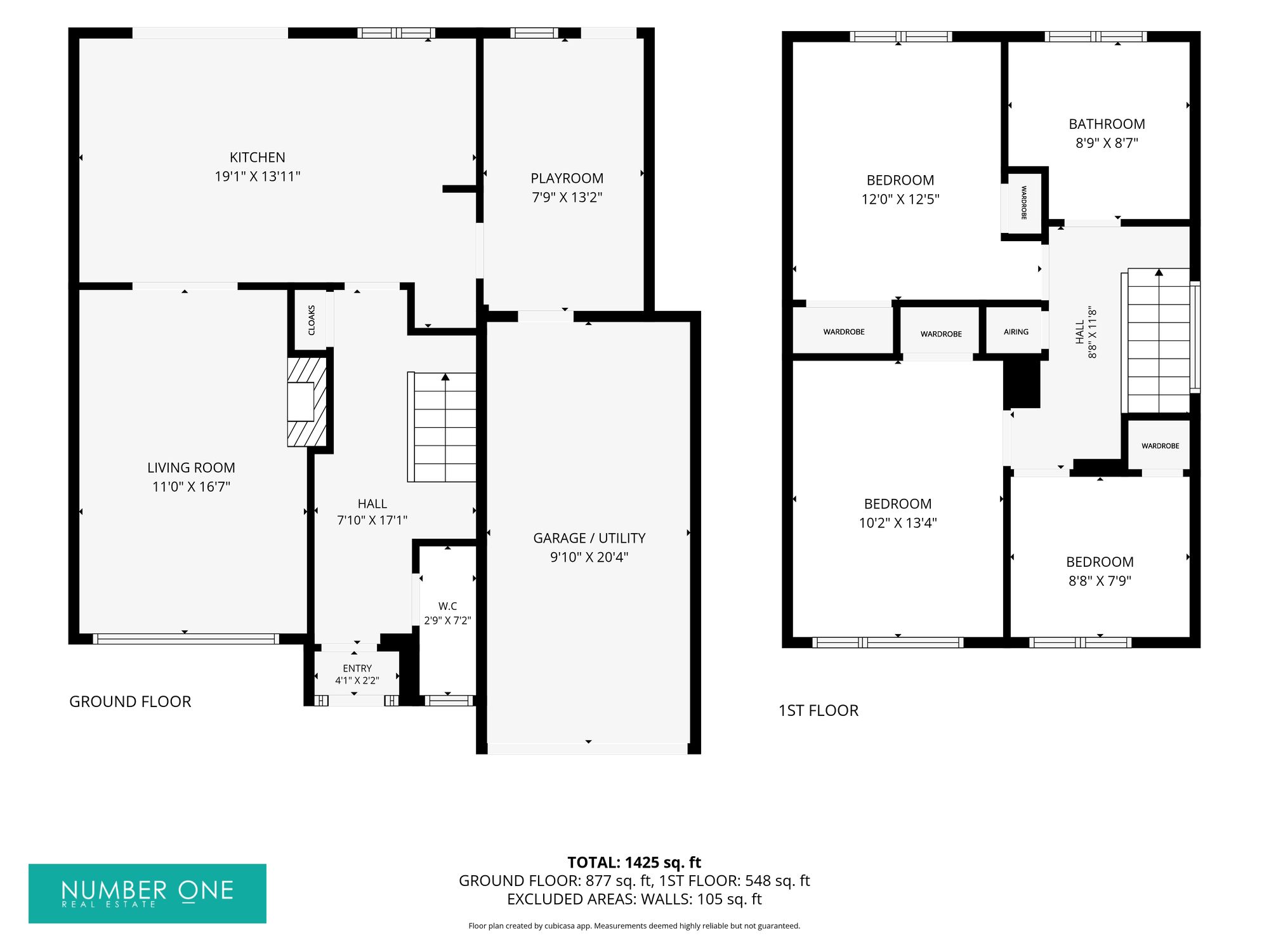 63 Pettingale Road, Cwmbran floorplan