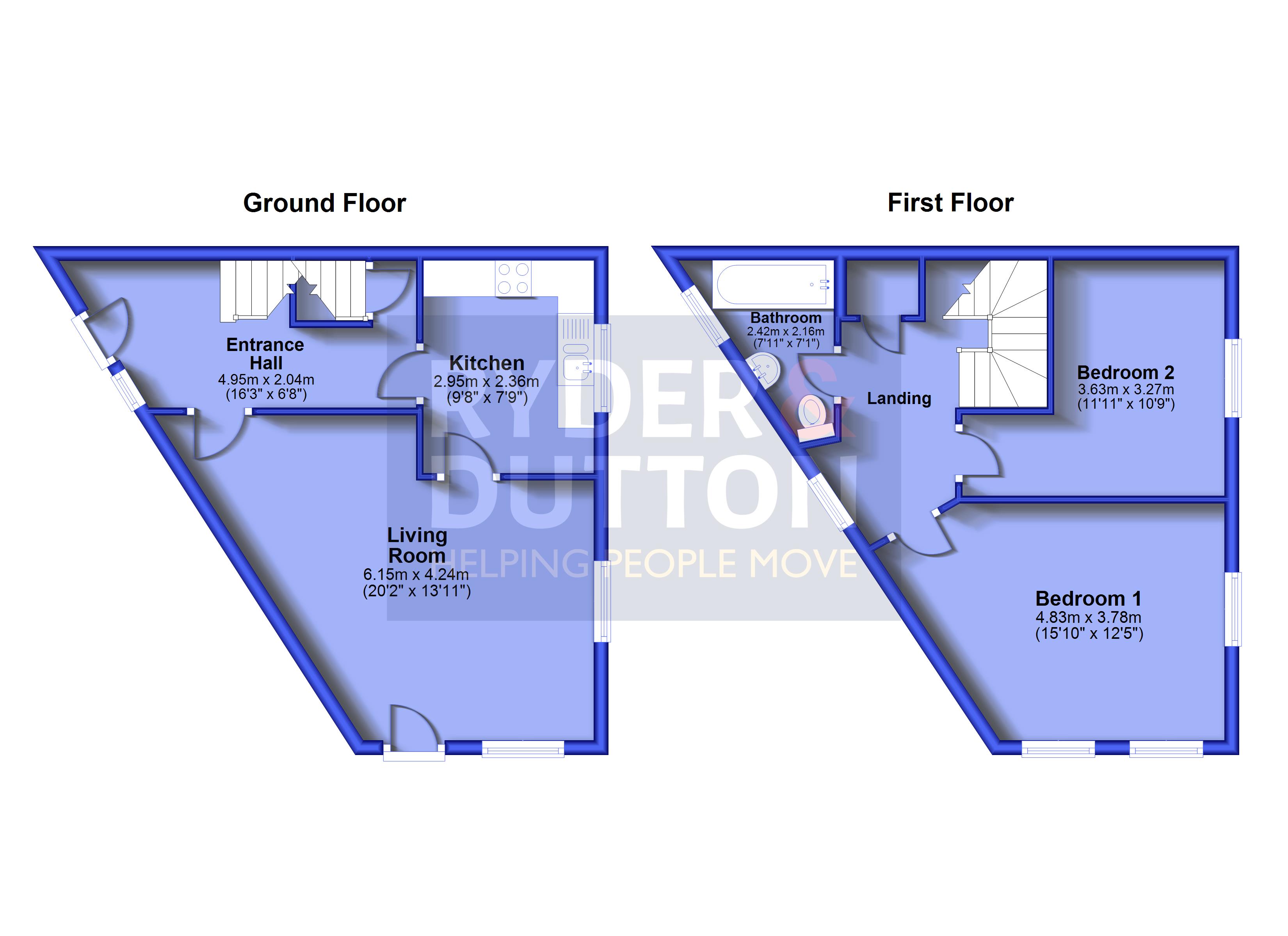 236, Bacup Road, Rossendale floorplan