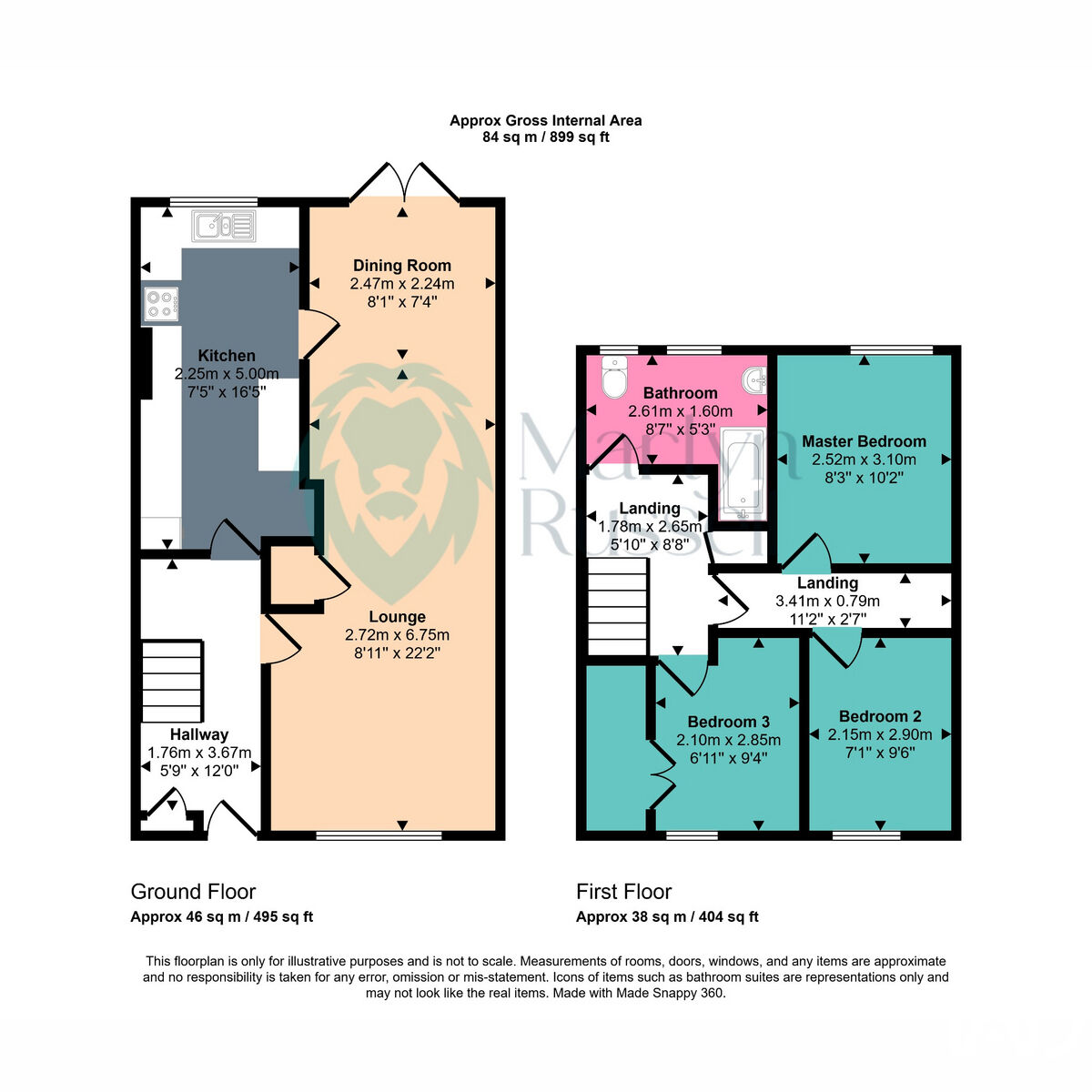 6, Avon Place, Reading floorplan