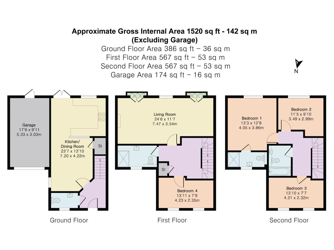 55, Kilmar Street, Plymouth floorplan