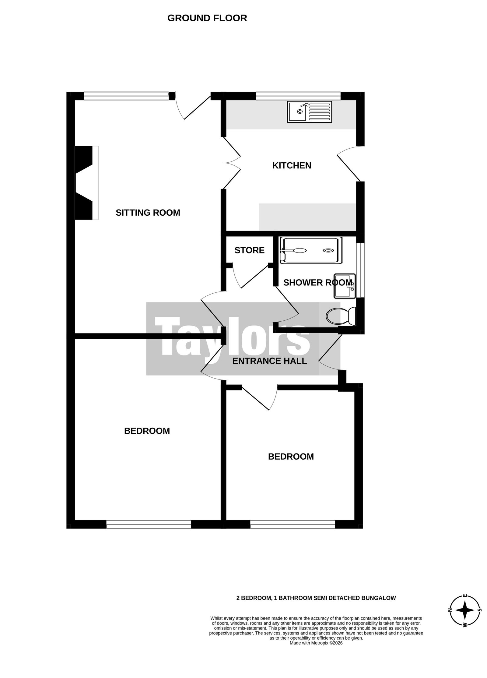 36, Holly Bush Lane, Stourbridge floorplan