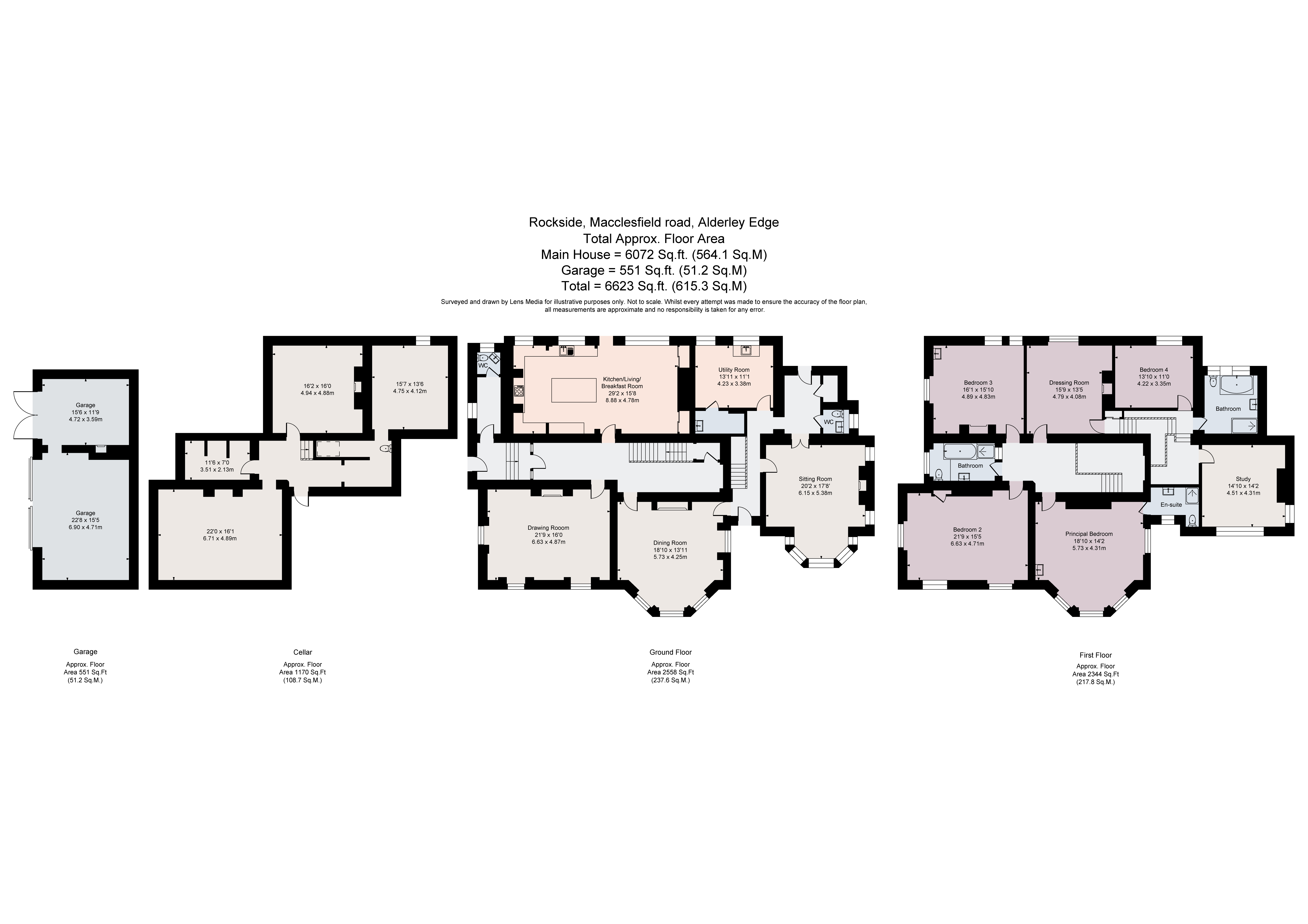 Rockside,, Macclesfield Road, Cheshire floorplan