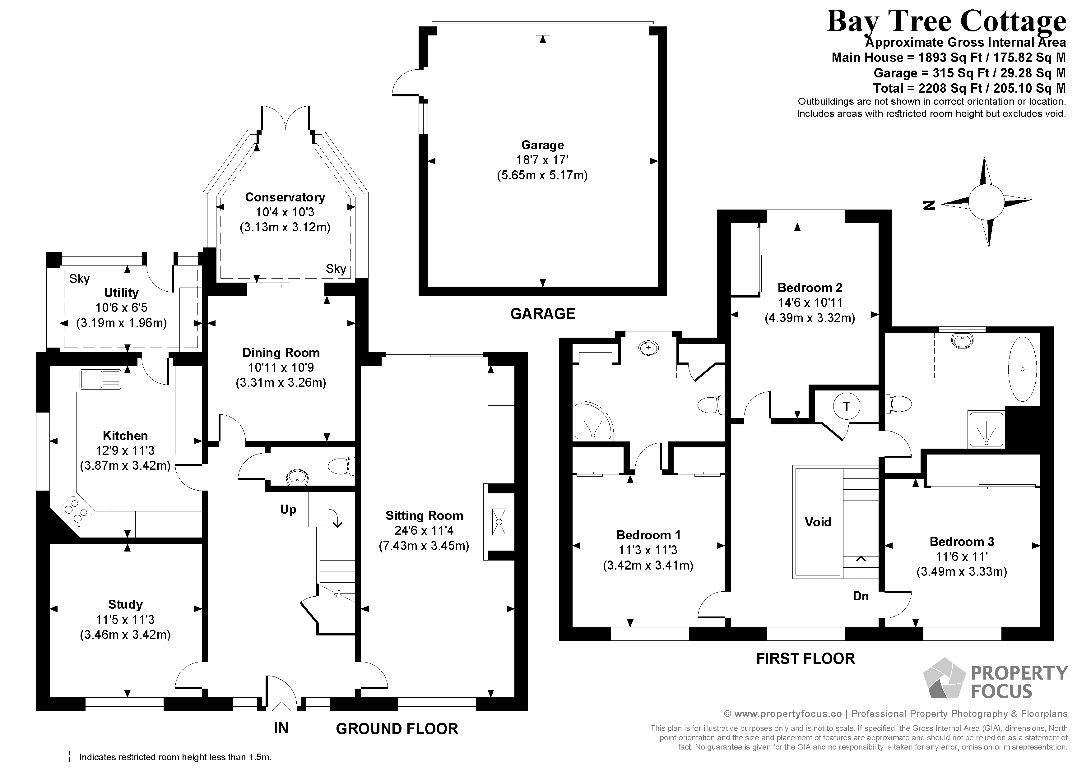 Bay Tree Cottage,, Canada Road, Romsey floorplan