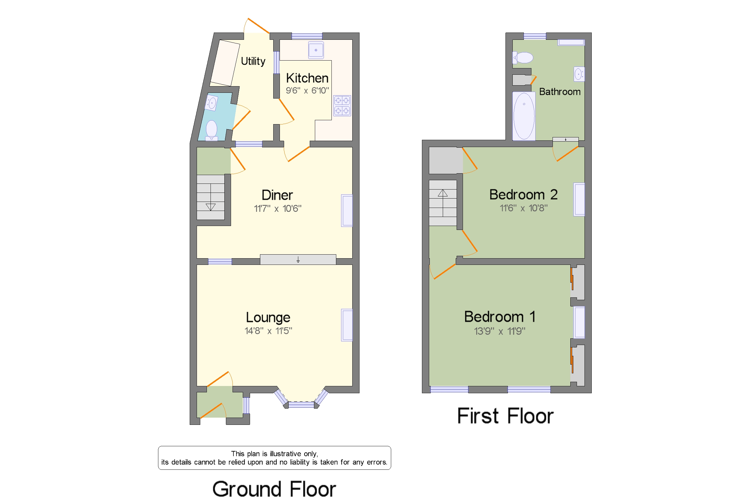 Weald Road, Brentwood CM14, 2 bedroom end terrace house for sale