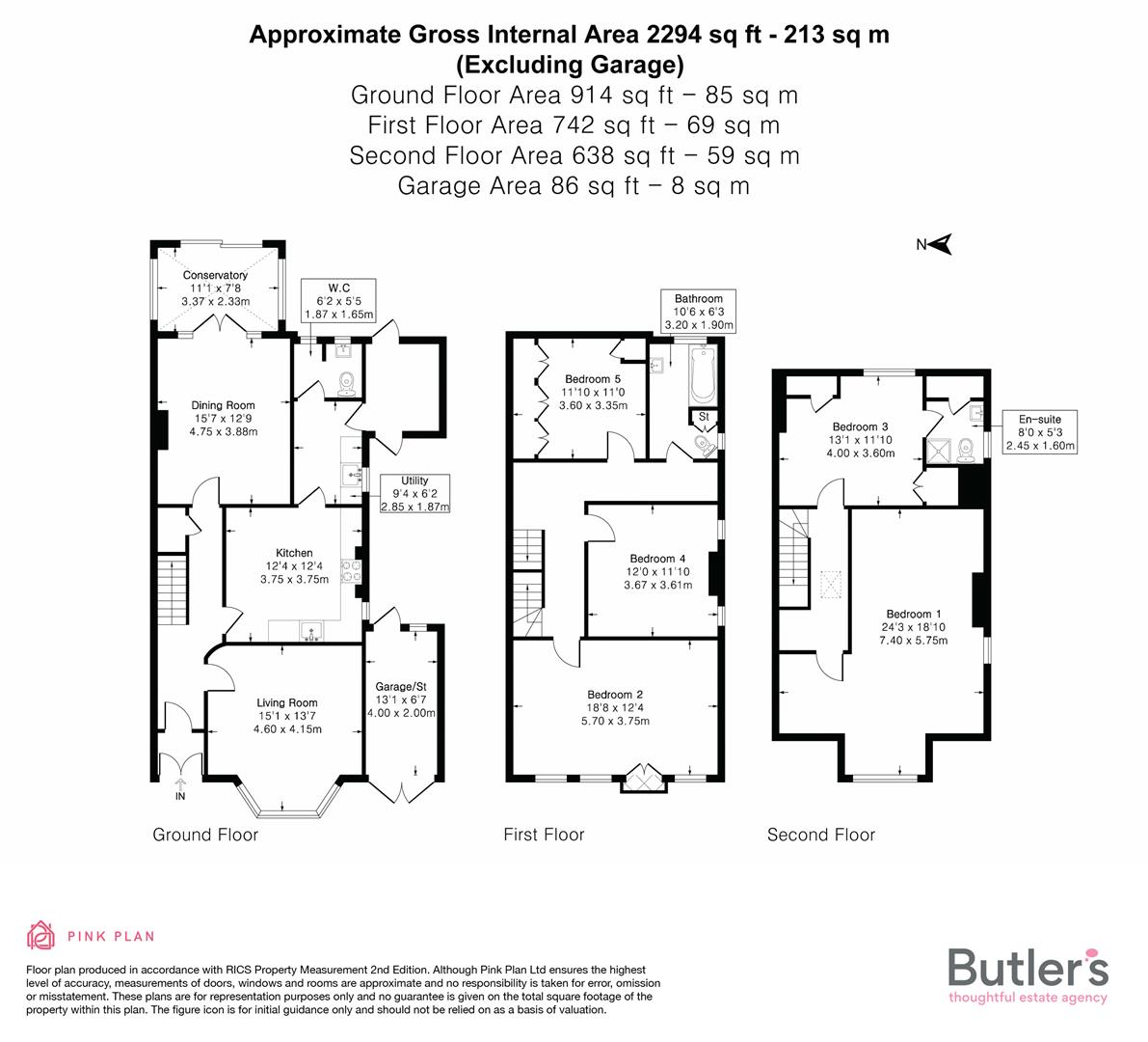52, Sherwood Park Road, Sutton floorplan