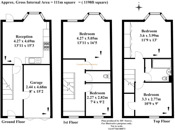 4 Bedrooms  to rent in Sovereign Mews, Pearson Street, Shoreditch E2