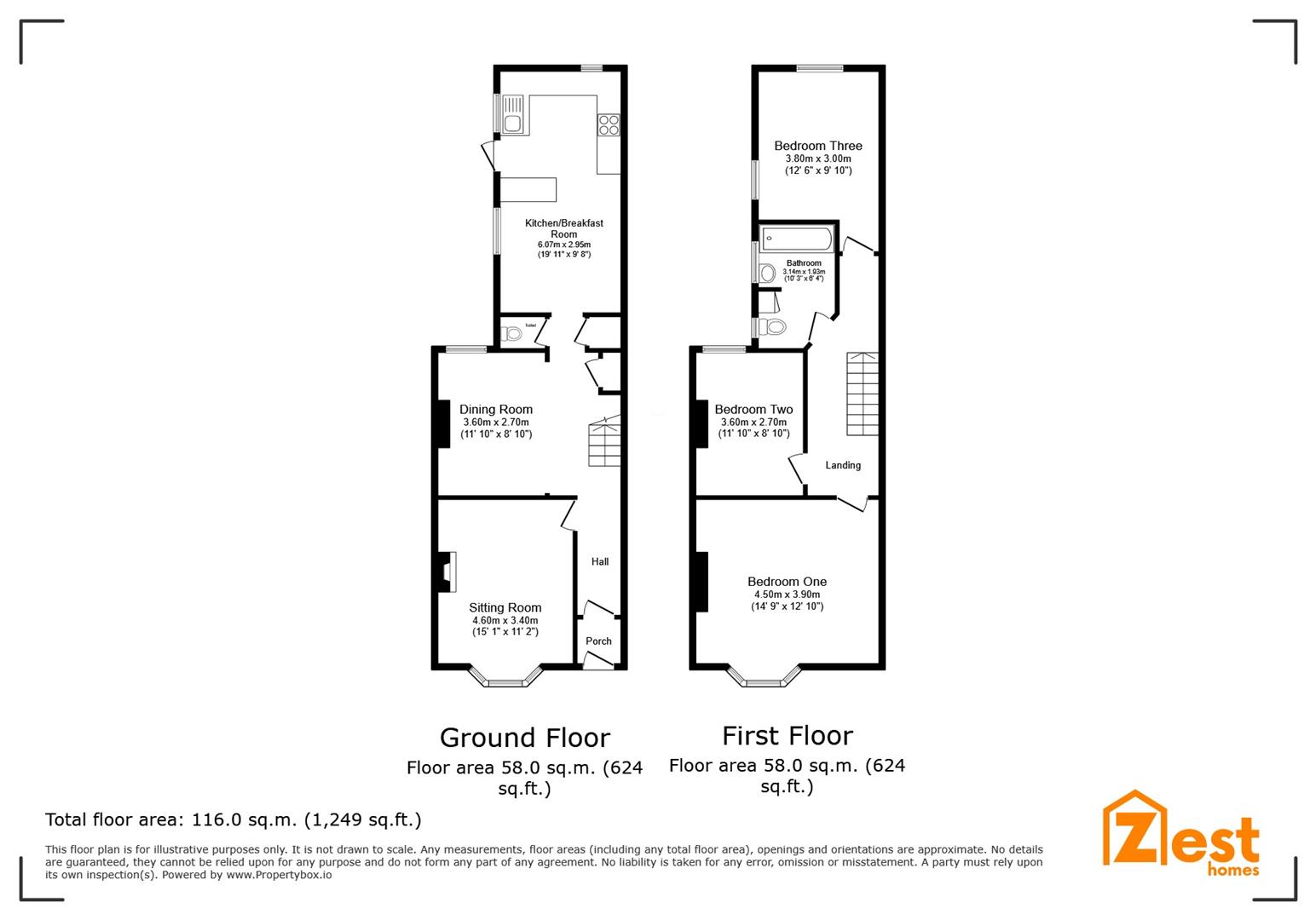 9, New Street, Herne Bay floorplan