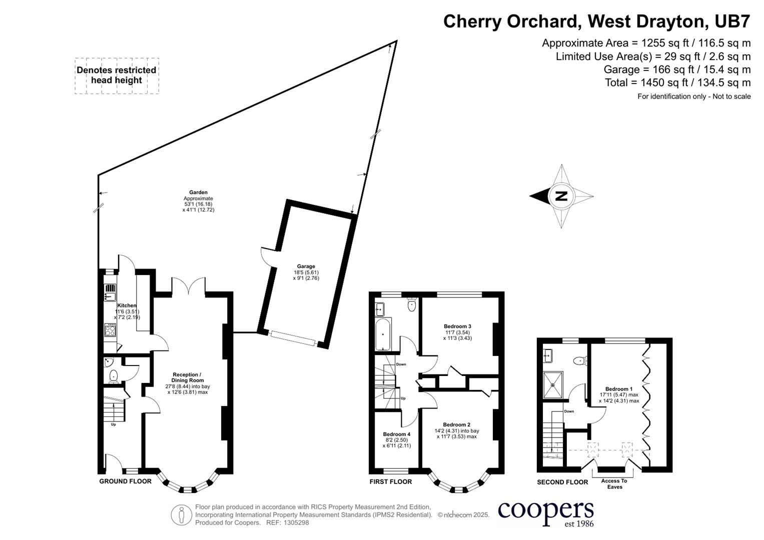 27, Cherry Orchard, West Drayton floorplan