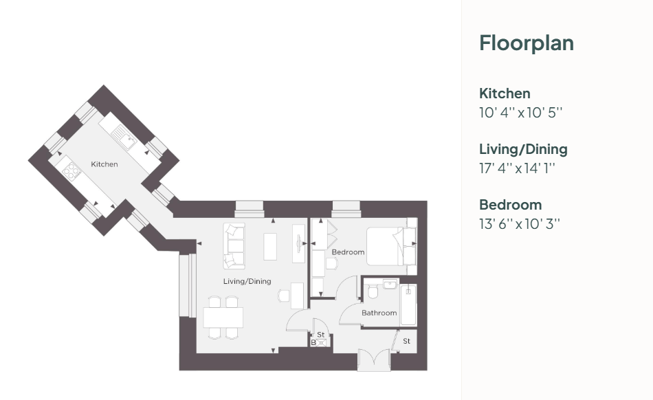 Plot Twenty Nine (29), Jefferson House, Colchester floorplan