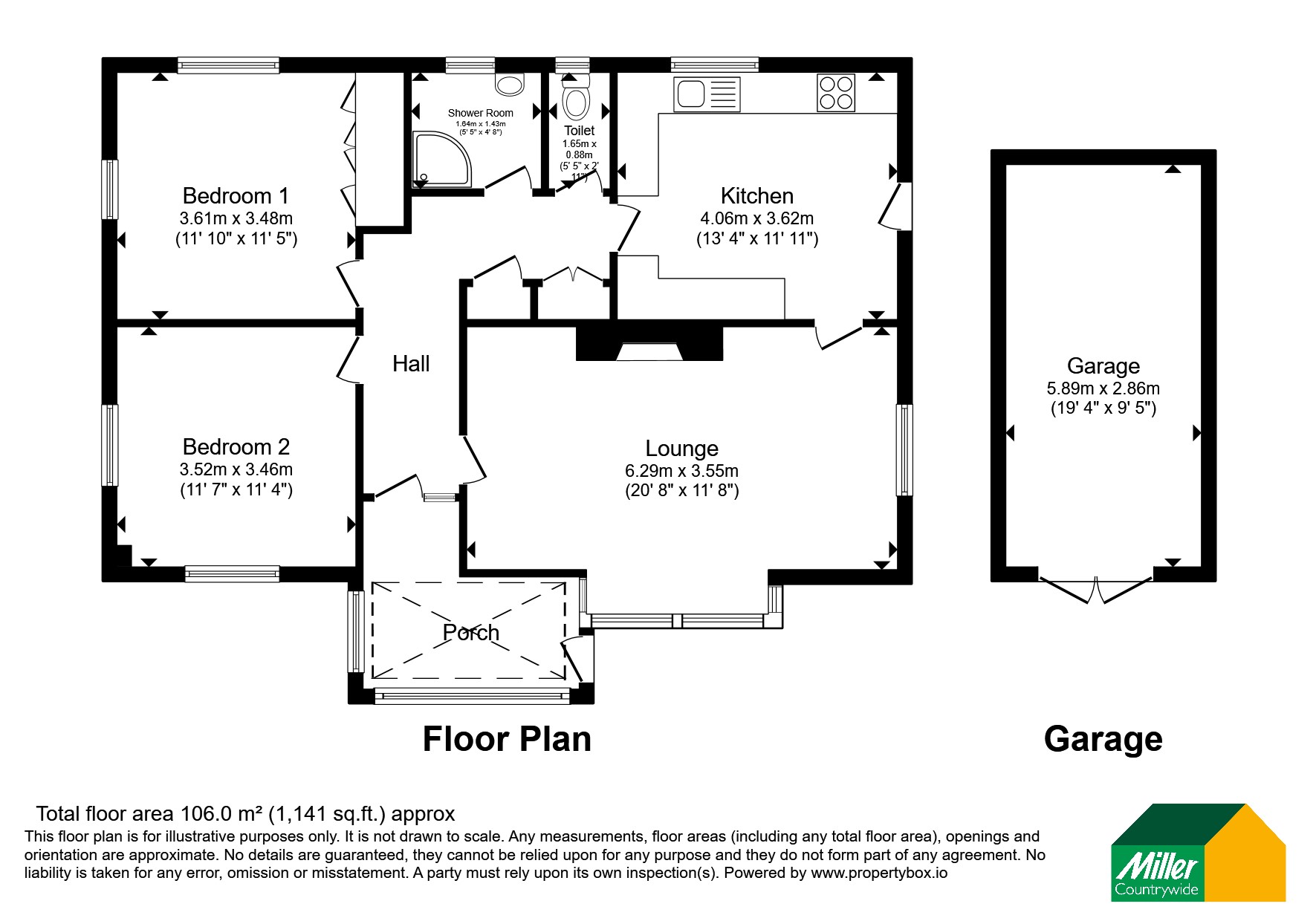 1, Dabryn Way, St. Austell floorplan