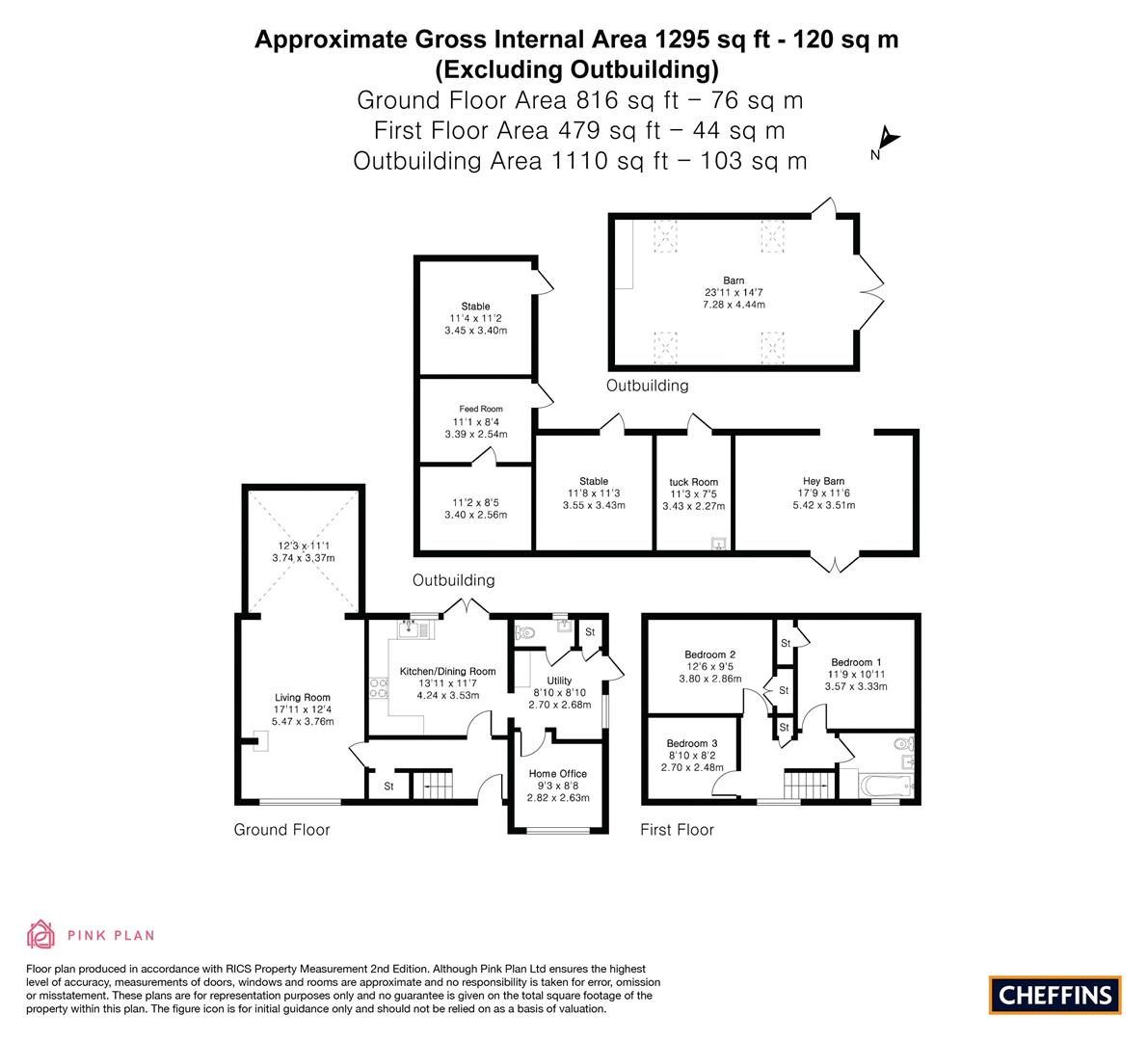 2 Valley Farm, Balsham Road, Fulbourn floorplan