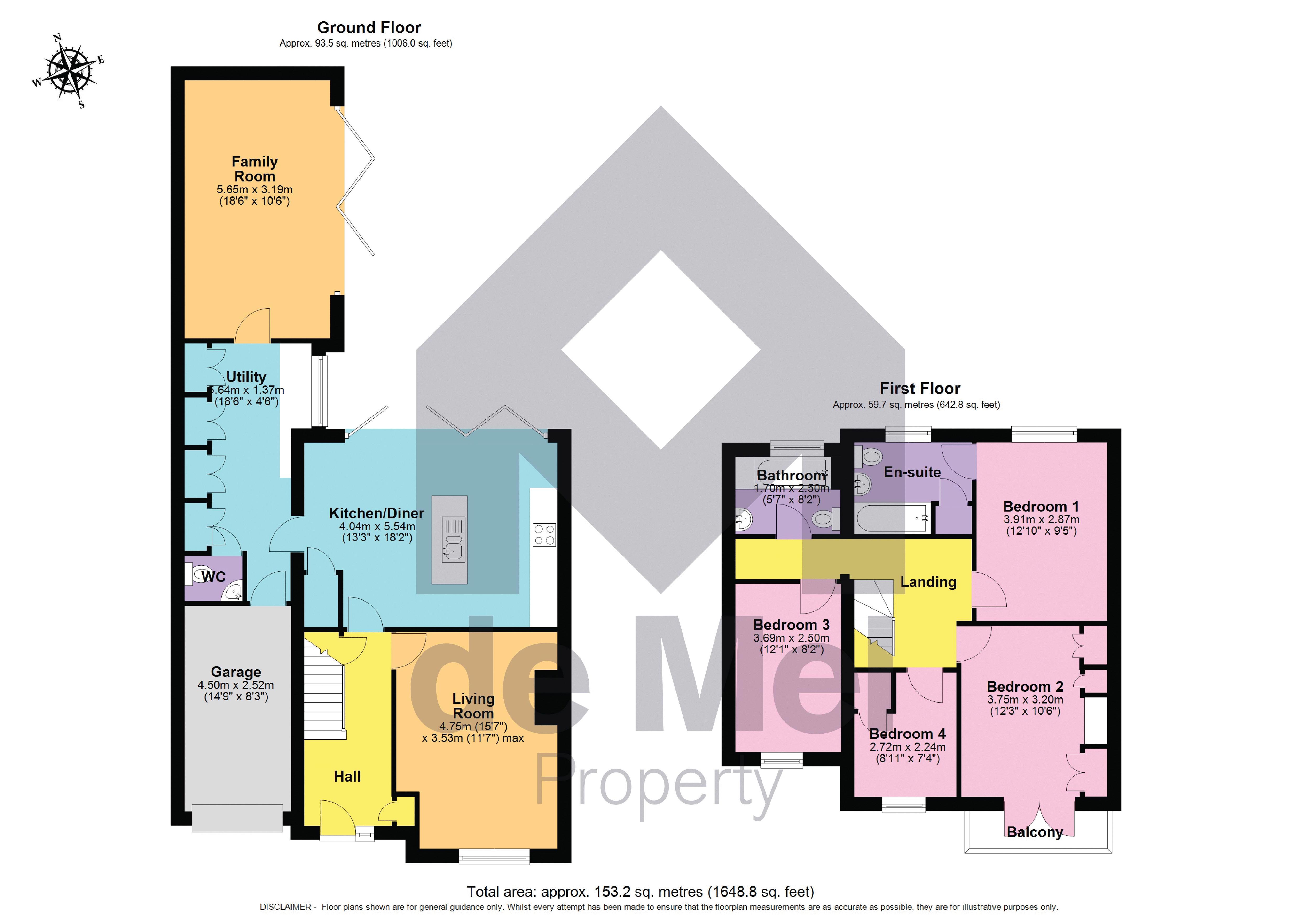 24, Harp Hill, Cheltenham floorplan
