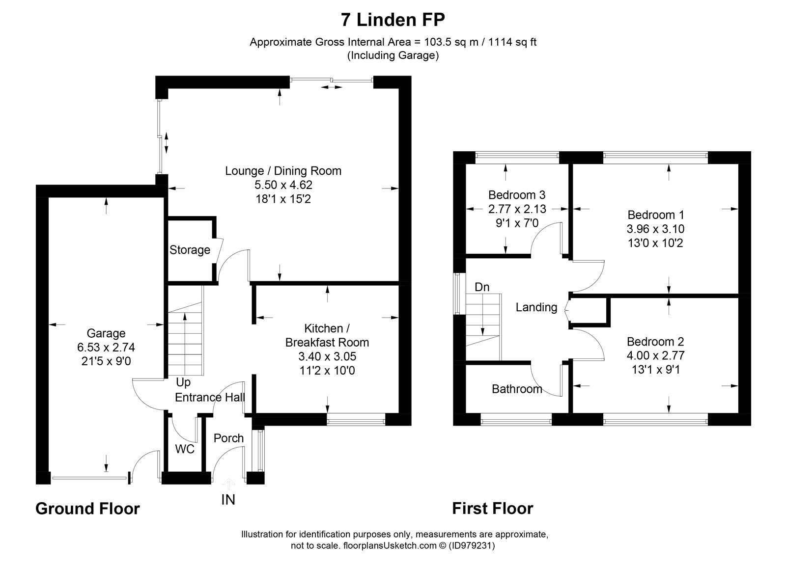 Linden Road, Dunstable, Bedfordshire LU5, 3 bedroom linkdetached house